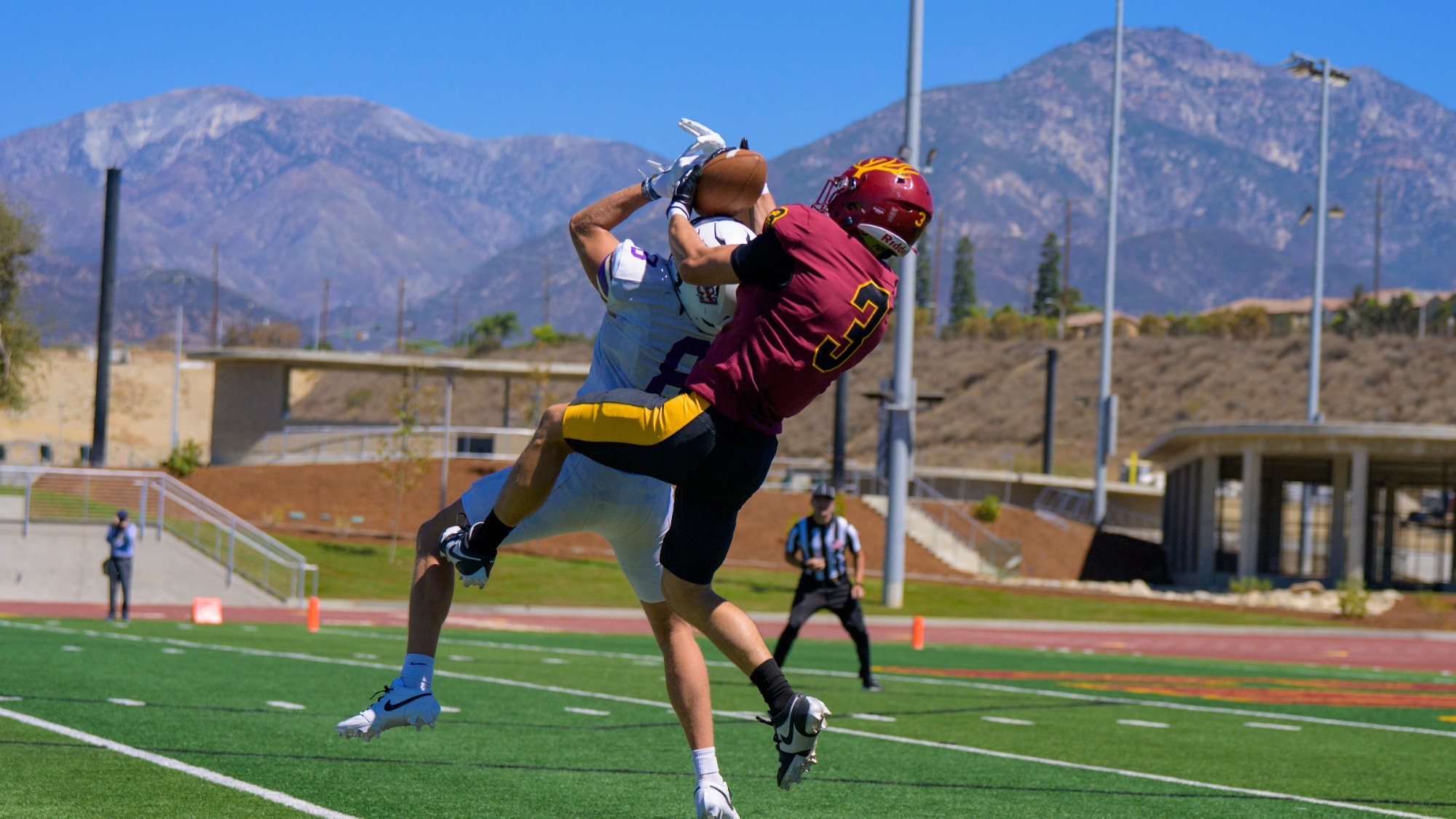 Quintin Craig making a catch