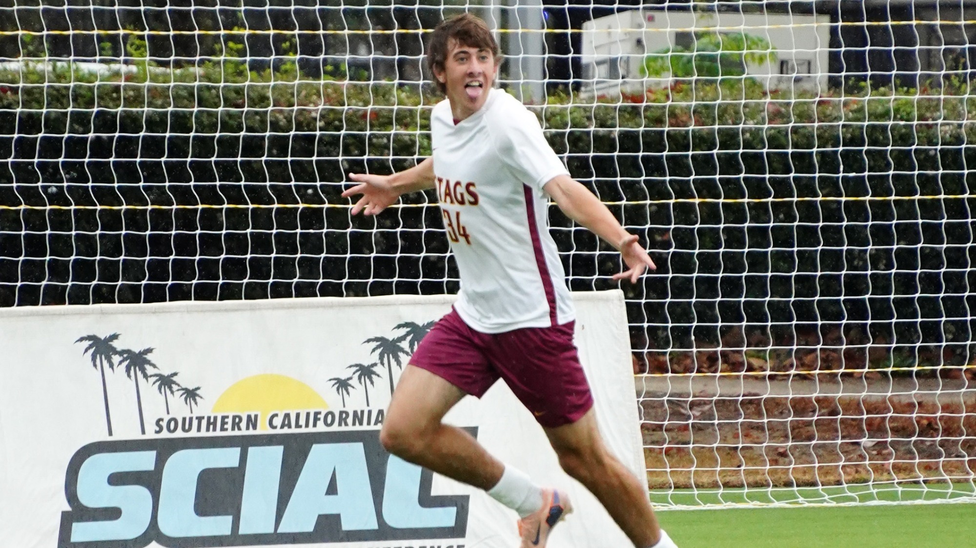 Luke Allen celebration