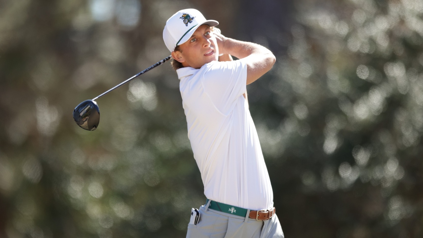 Brody Simms driving shot