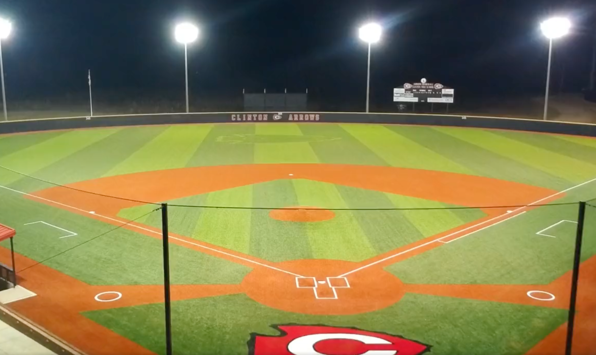 Baseball Field Night