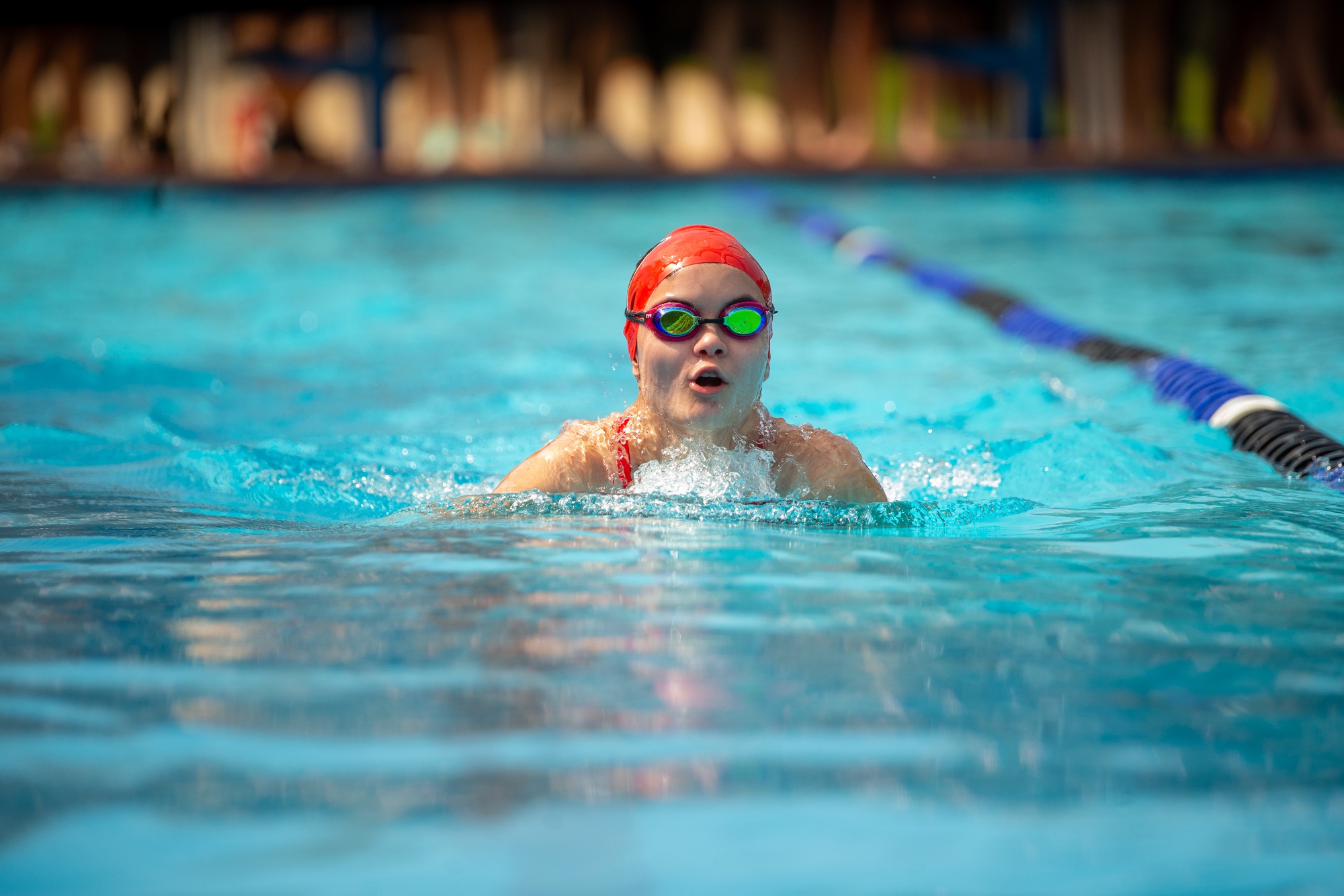 The first swim meet of 2024 was a success for Clinton as 9 athletes earn qualifying times for North State.