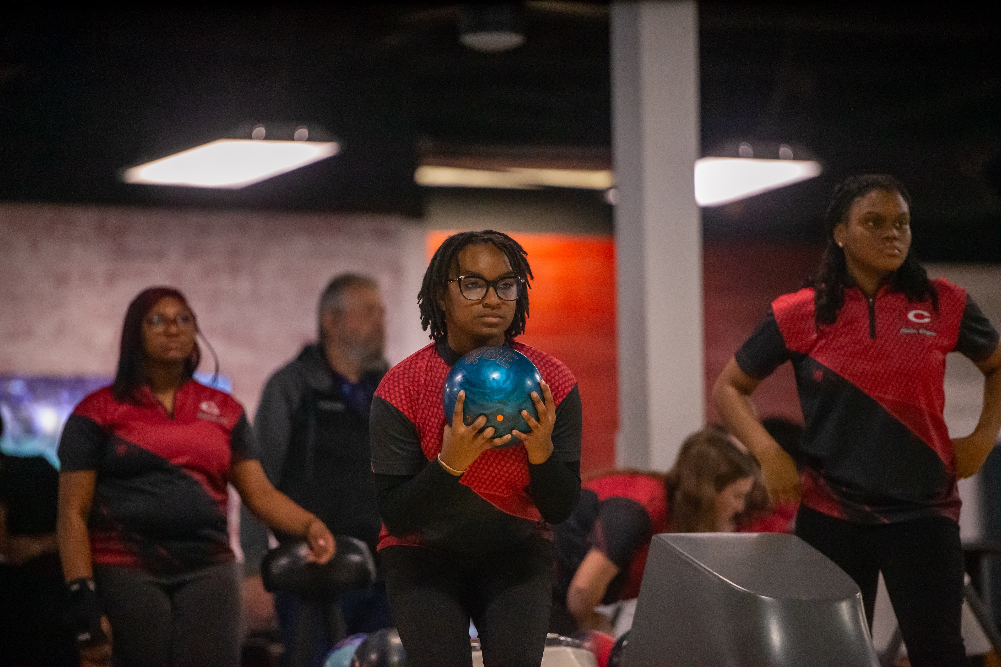 The Lady Kingpins and Kingpins put in practice at Indian Lanes last Thursday, gearing up for their Class III - Region II Tournament on Friday.