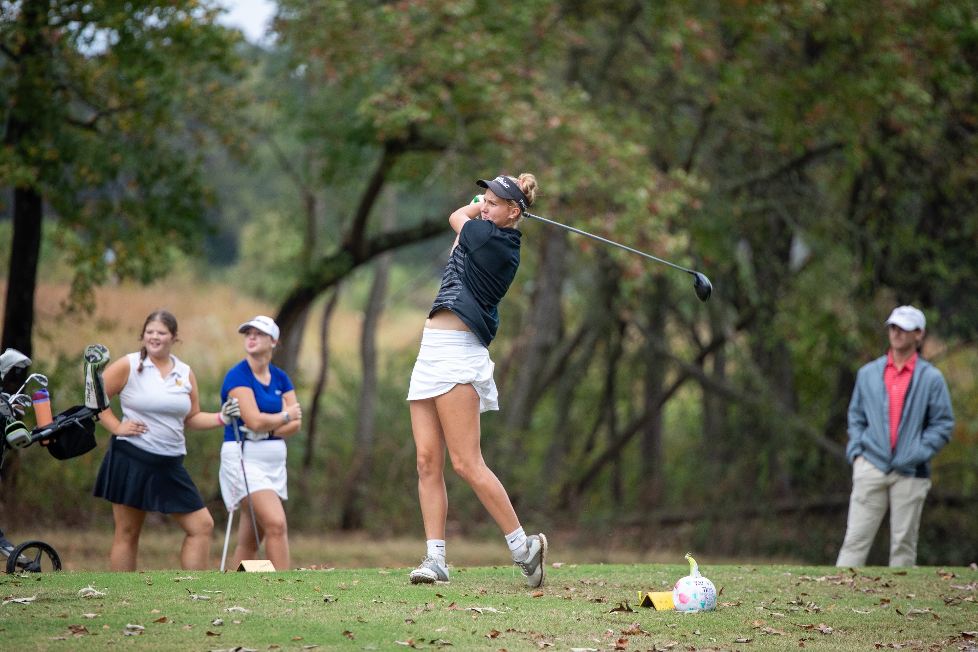 The Lady Arrow Golf team participated in the MHSAA Region 2-7A State Championship, earning 7th place overall.