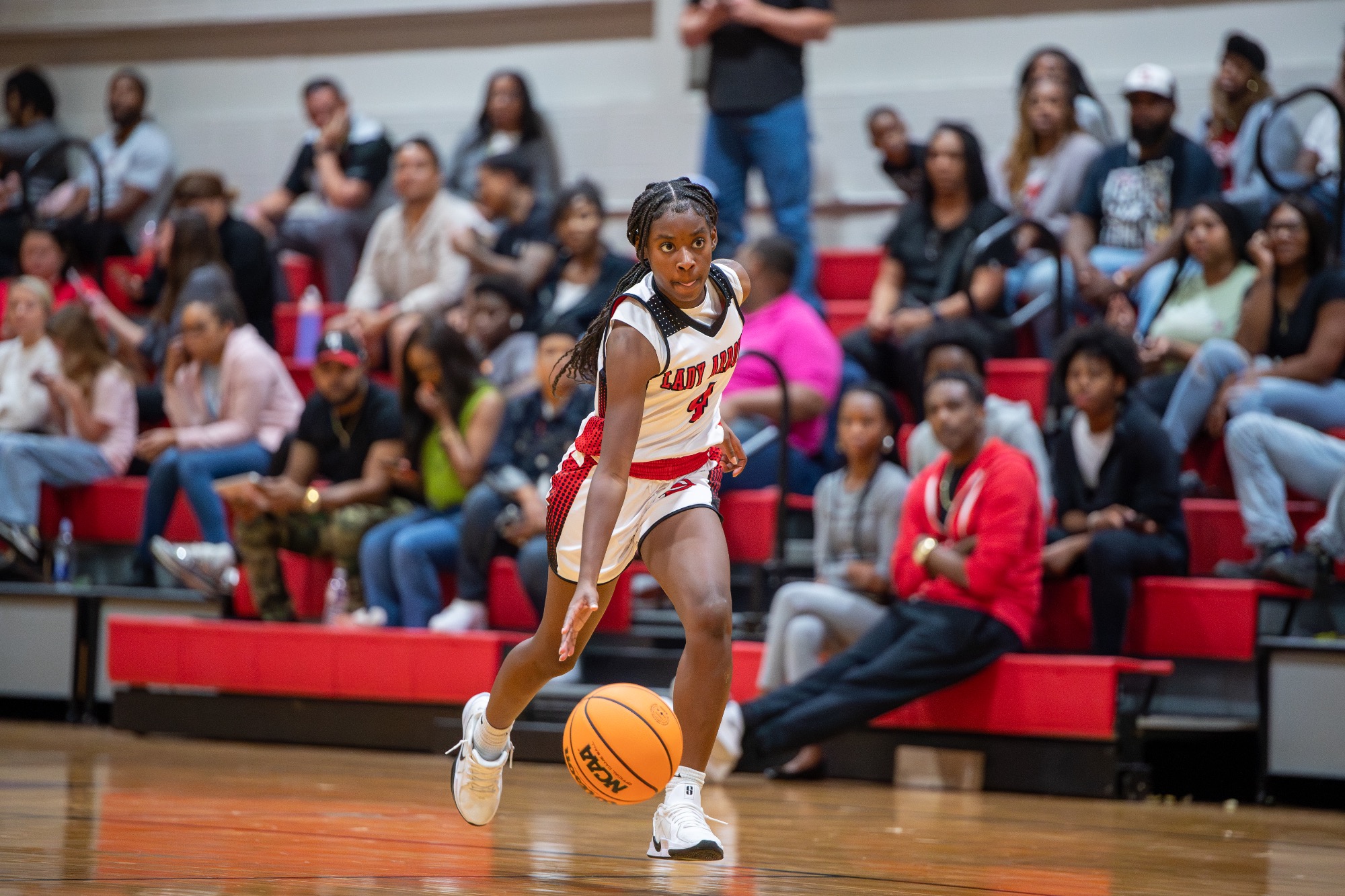 Clinton Junior High Basketball played their first home game against Brandon.
