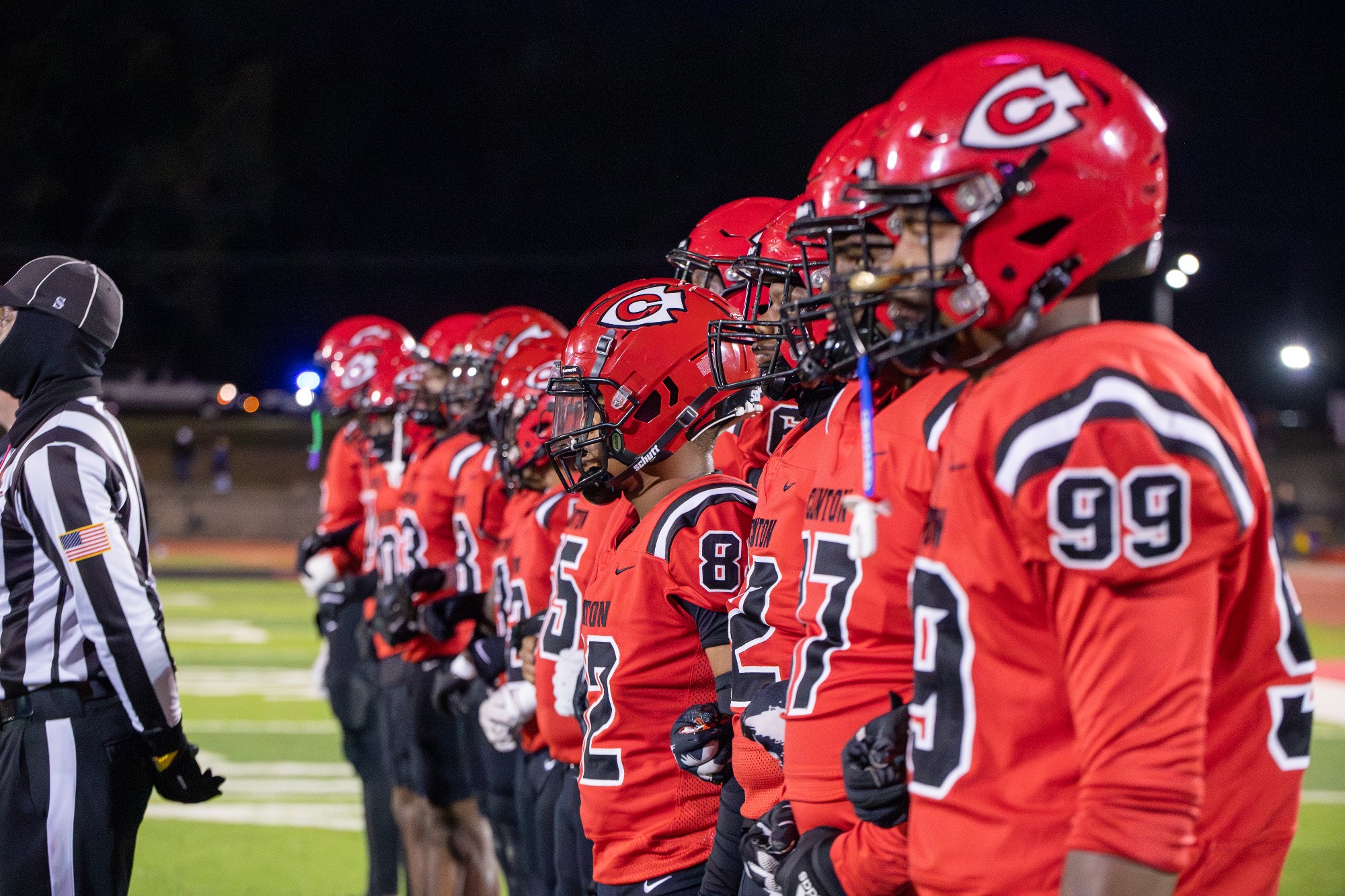 Clinton Football celebrated their senior night at their last home game for the 2025 fall season. 