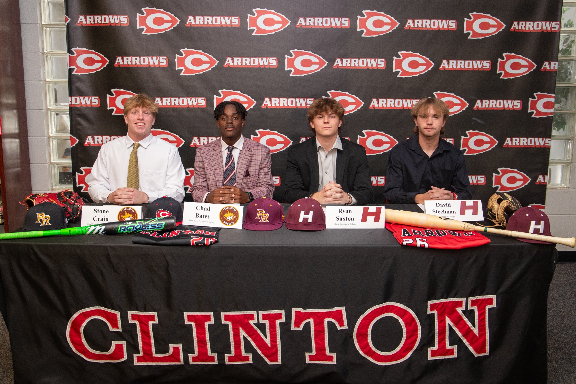 Clinton Baseball had four seniors receive offers to play at different colleges on Monday.