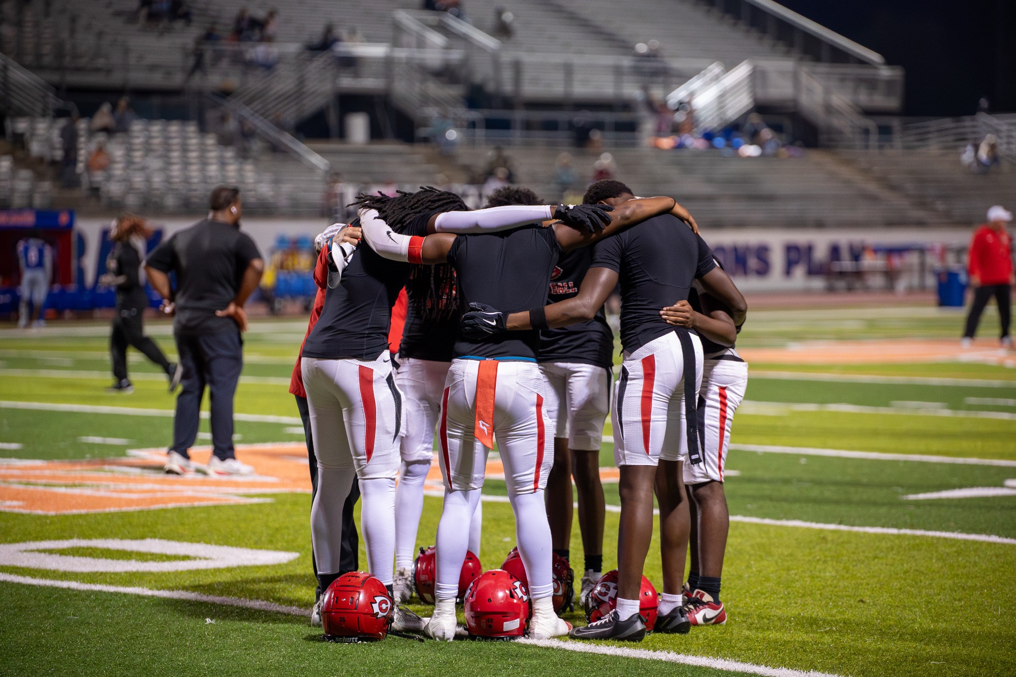 The Clinton Arrow Football team ender their 2025 season in a Mississippi High School Activities Assocation (MHSAA) Region 2-7A game against the Madison Central Jaguars.
