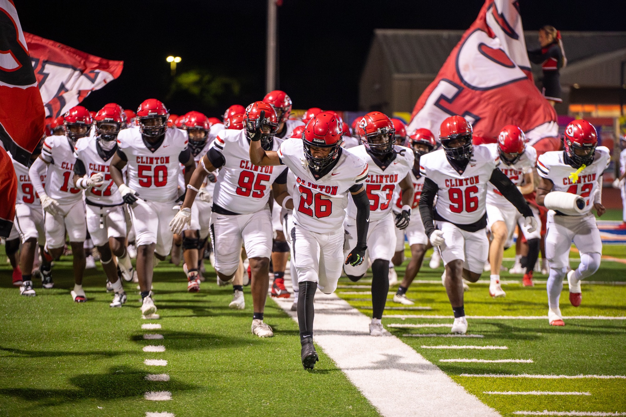 The Clinton Arrow Football team ender their 2025 season in a Mississippi High School Activities Assocation (MHSAA) Region 2-7A game against the Madison Central Jaguars.