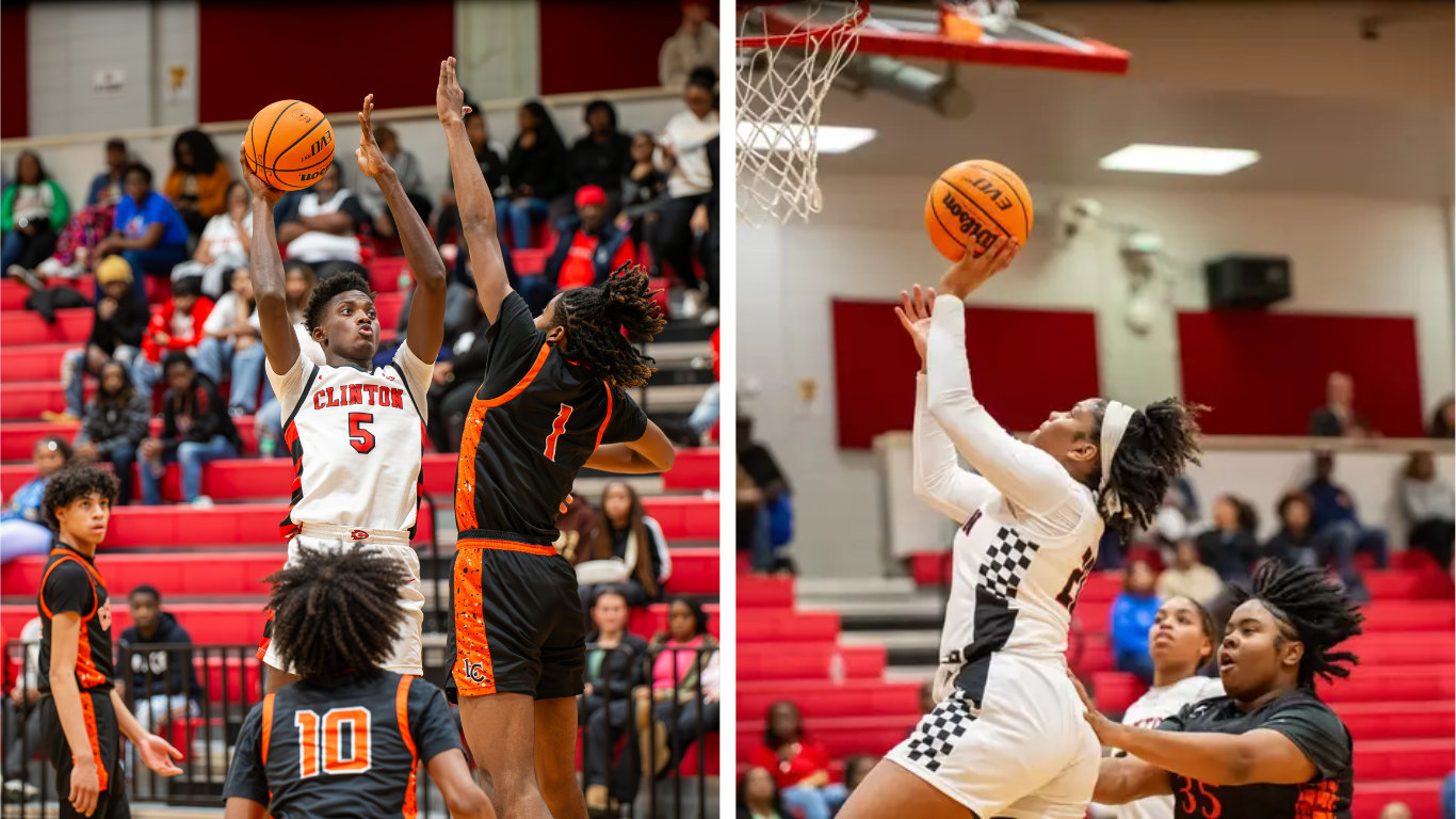 Clinton High School Basketball Players