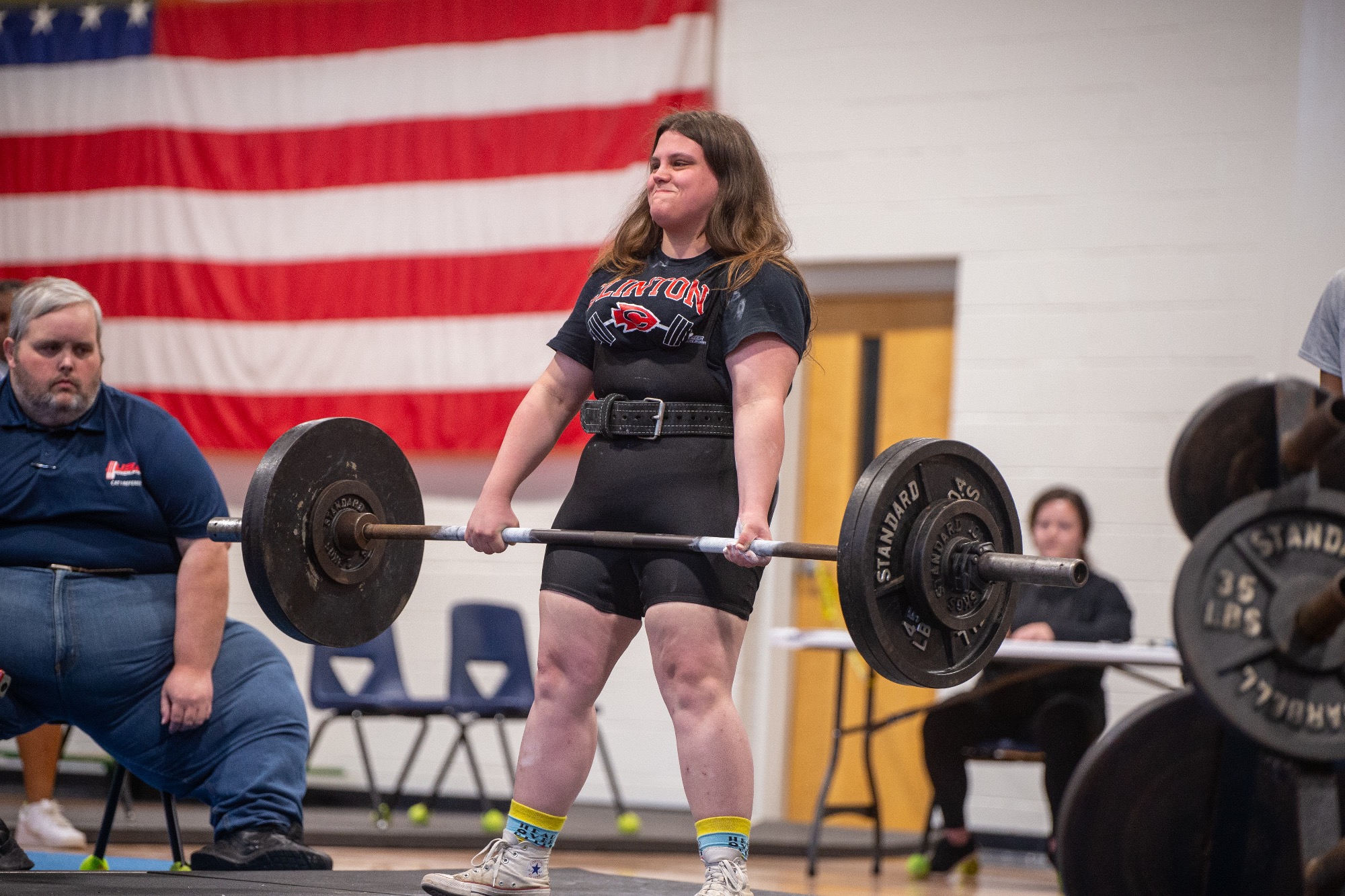 Clinton Girl's Powerlifting competed in the Region 2-7A Mississippi High School Activities Association (MHSAA) on Saturday at Rosa Scott High School.