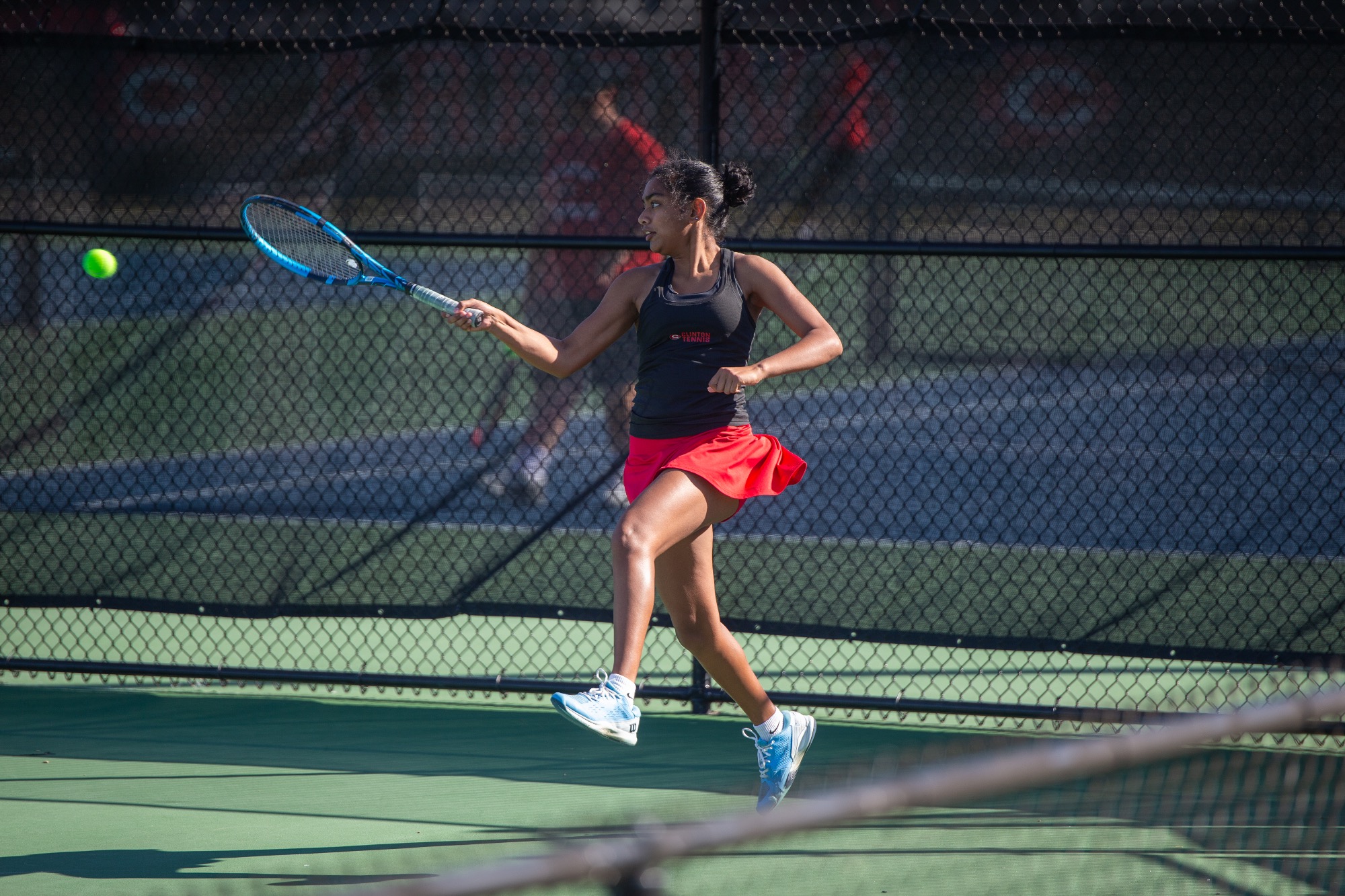 Arrow Tennis took on Starkville Saturday on Clinton Campus. 