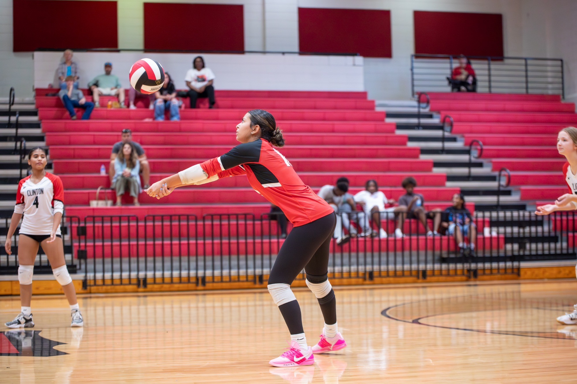 A Lady Arrow makes a dig.