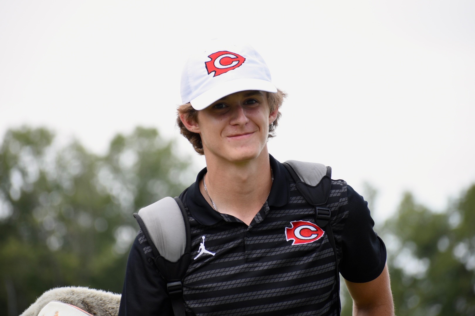 Mattox Miley in competition at Lake Caroline Golf Course on August 20 in Madison County.
