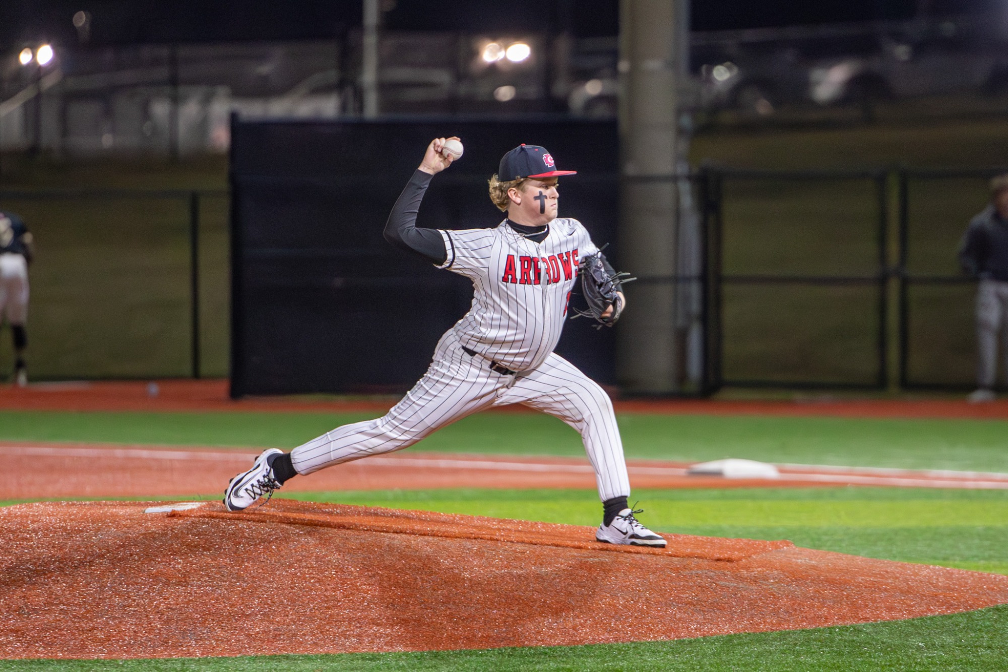 Northwest Rankin defeated Clinton 6–1 Tuesday night at Arrow Baseball Field, limiting the Arrows to one hit.