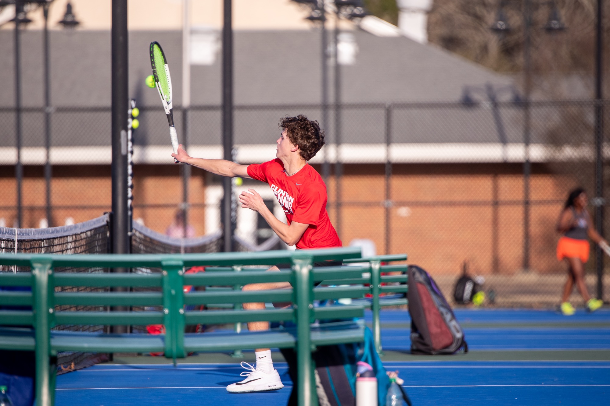 Clinton Arrow Tennis opened its 2026 regular season with a MHSAA Region 2-7A match against Madison Central Monday afternoon at Brighton Park in Clinton.