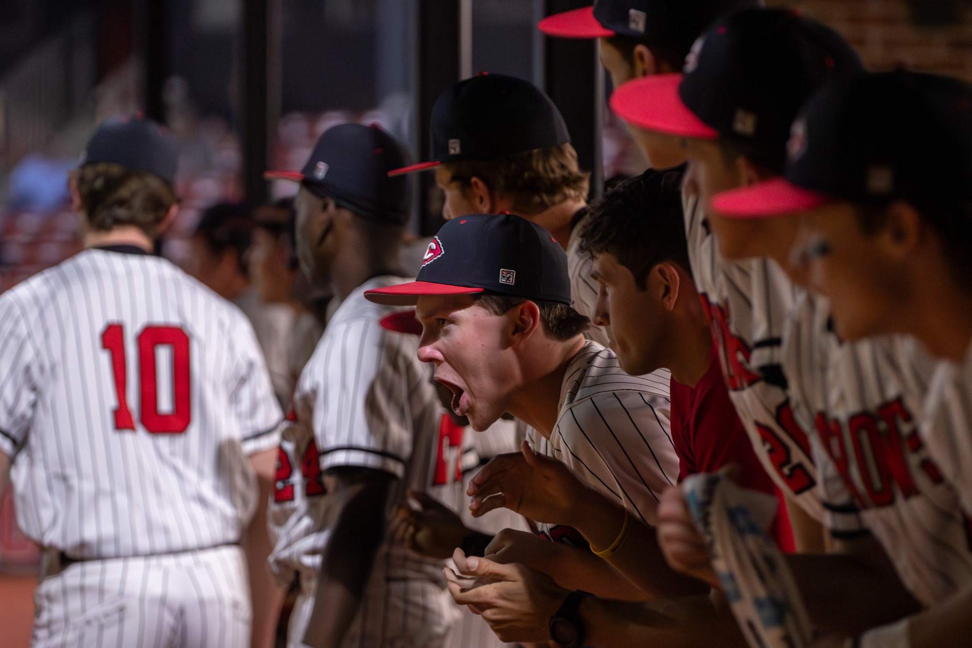 Clinton Baseball opened the MHSAA Region 2-7A with a win against the Germantown Mavericks. 