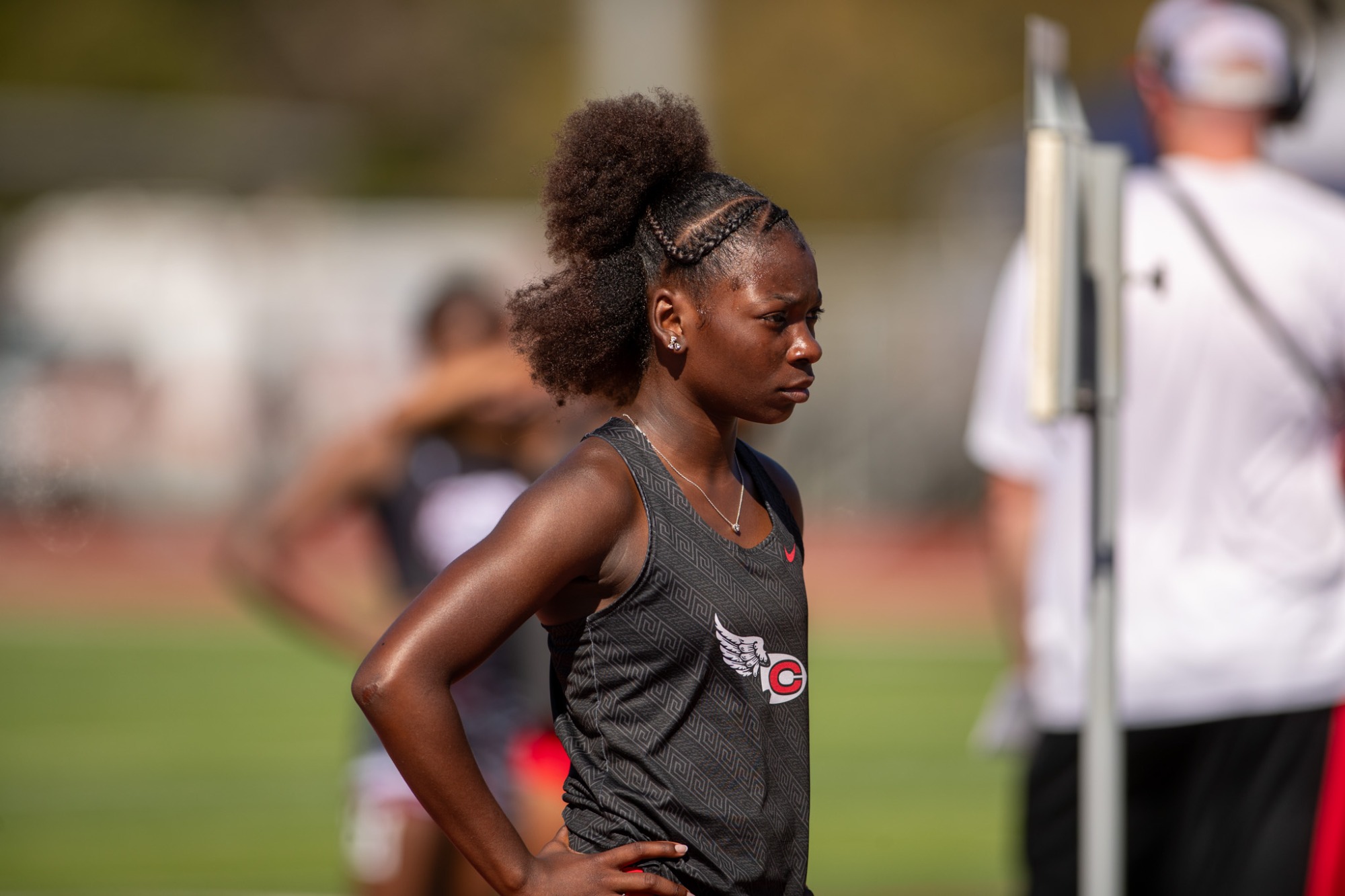 The Clinton High School Track and Field team continued its strong outdoor season by sweeping both team titles at the Arrow Invitational on a windy Saturday at Arrow Field.
