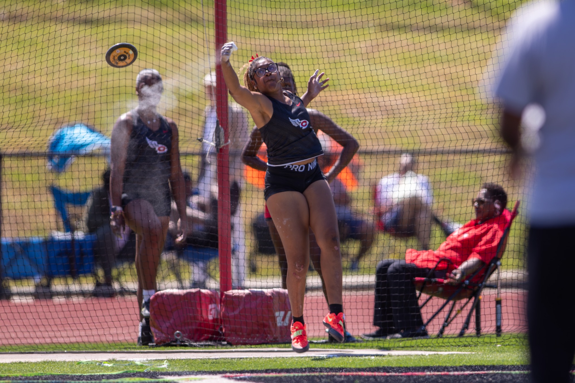 The Clinton High School Track and Field team continued its strong outdoor season by sweeping both team titles at the Arrow Invitational on a windy Saturday at Arrow Field.
