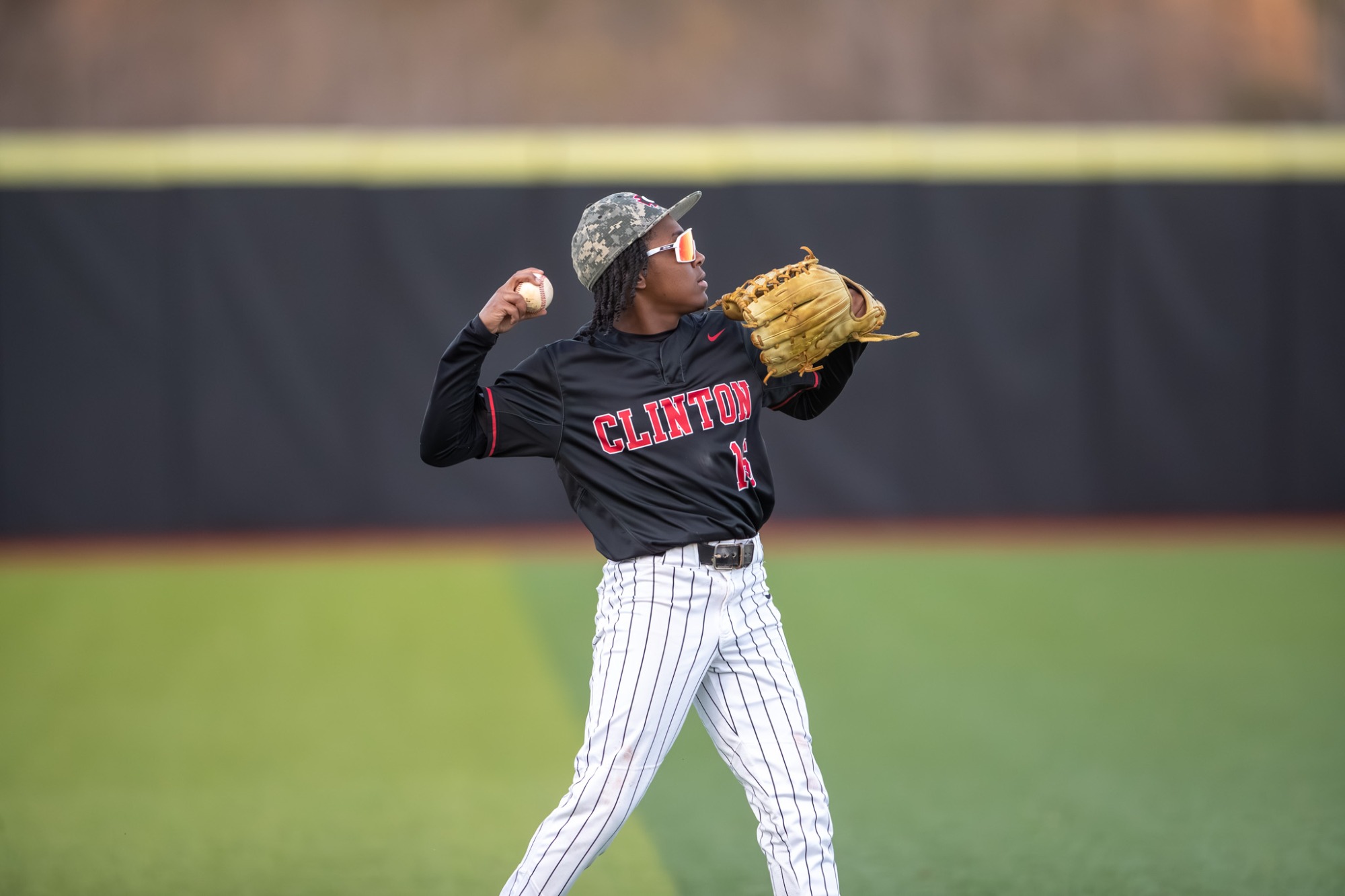 The Clinton High School Baseball team opened its two-game Region 2-7A series, defeating the Murrah Mustangs, 17-0, Tuesday night at Arrow Baseball Field.