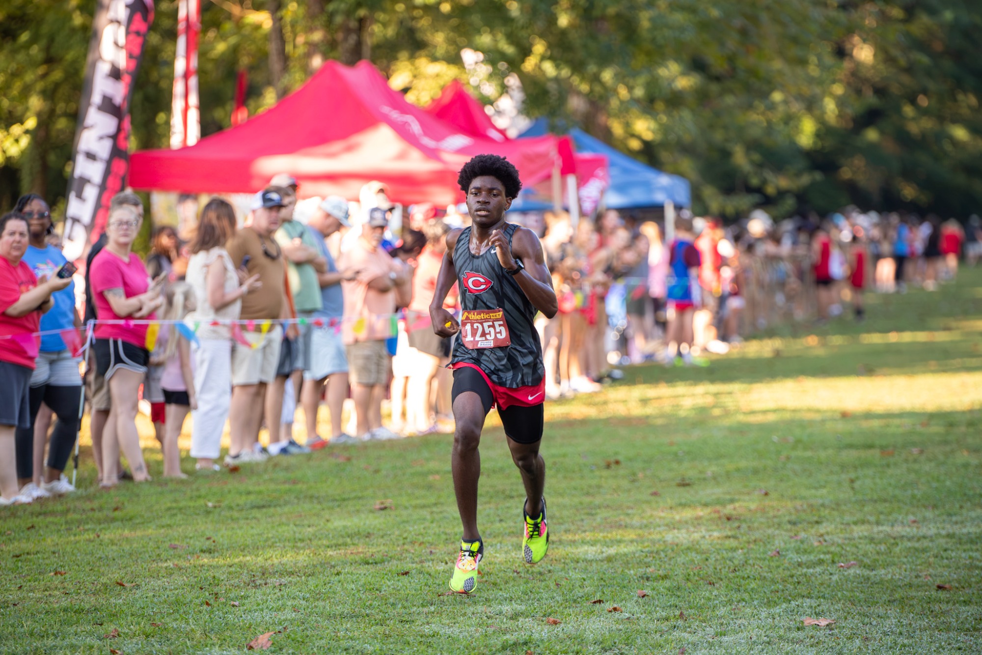 The Clinton High School men's and women's cross country team claimed its first meet victory of the season, winning at the Southern Heatwave Classic on Saturday, August 29, at the City of Brandon Cross Country Trail.