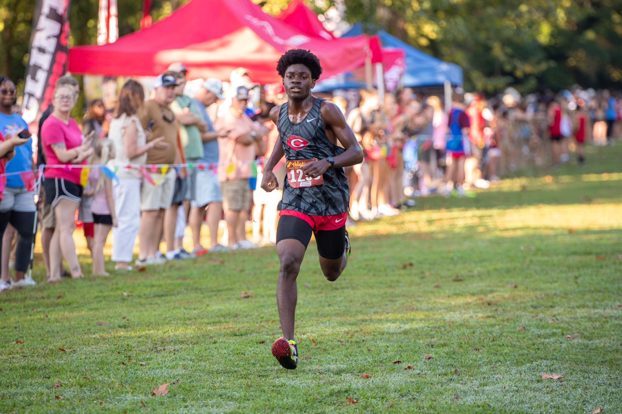 The Clinton High School men's and women's cross country team claimed its first meet victory of the season, winning at the Southern Heatwave Classic on Saturday, August 29, at the City of Brandon Cross Country Trail.