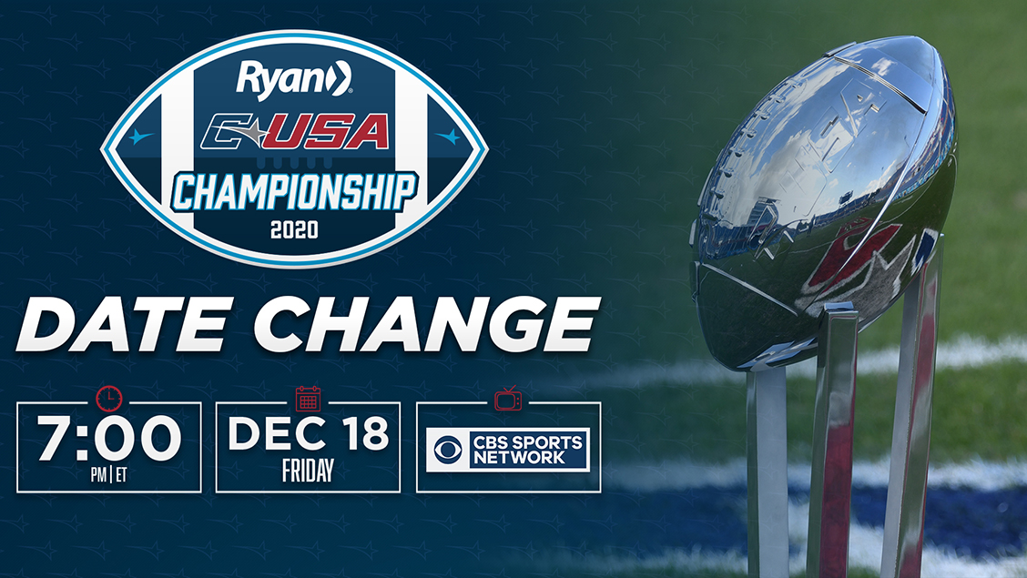 CUSA Football Championship Date Changed Conference USA