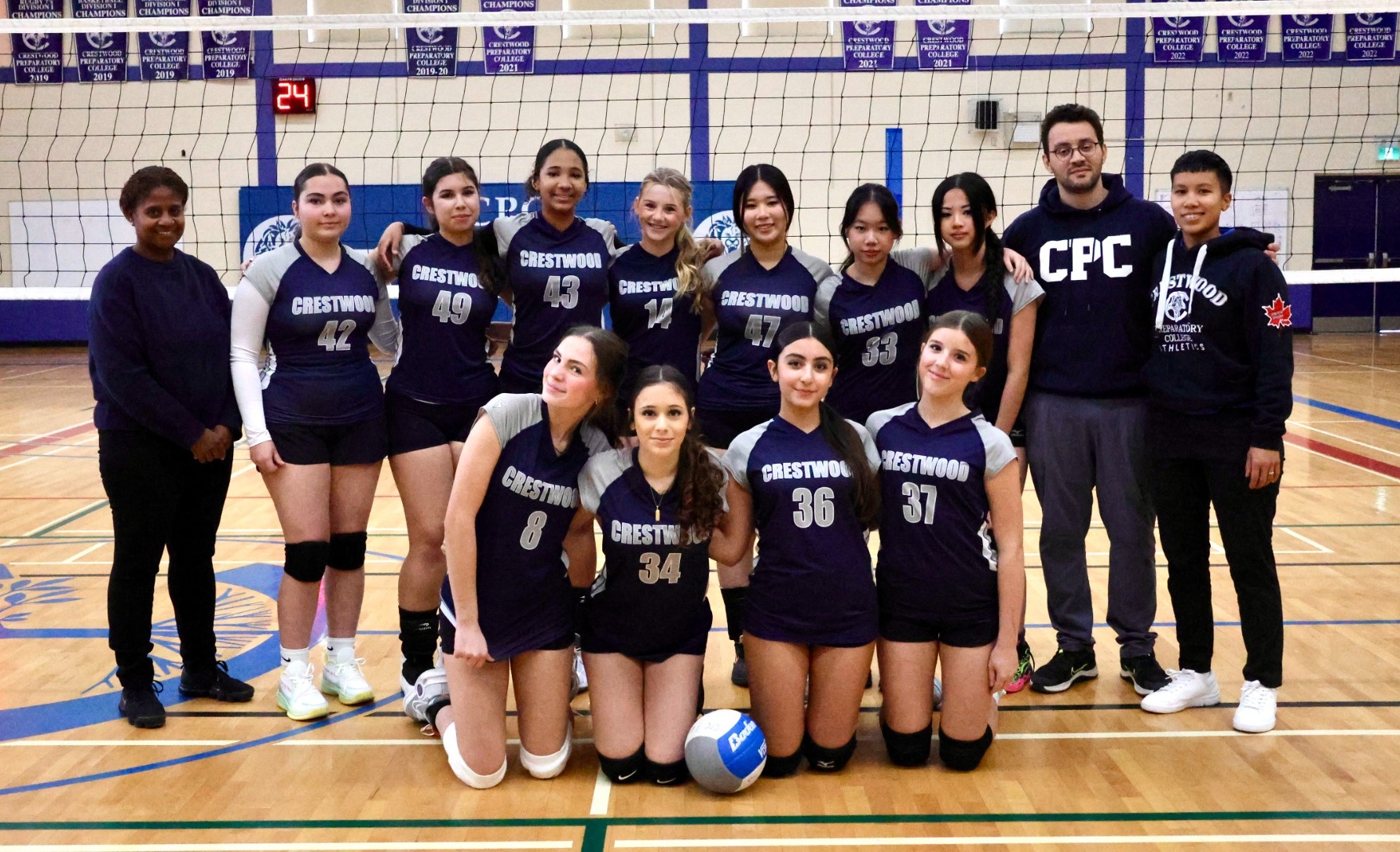 Jr Girls D3 VBall Team