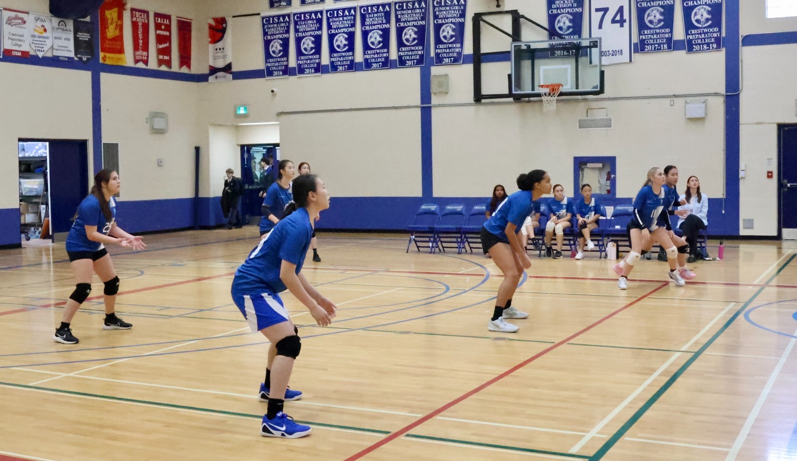 Jr Girls D2 Vball vs TRAF