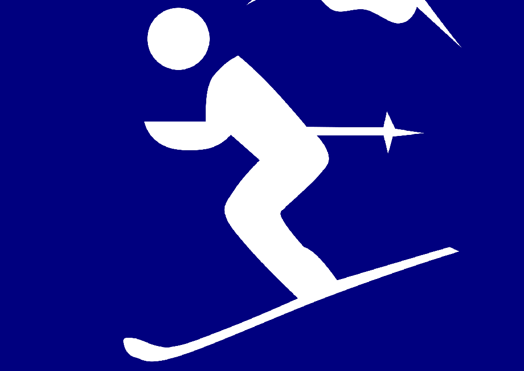 Alpine Ski Figure