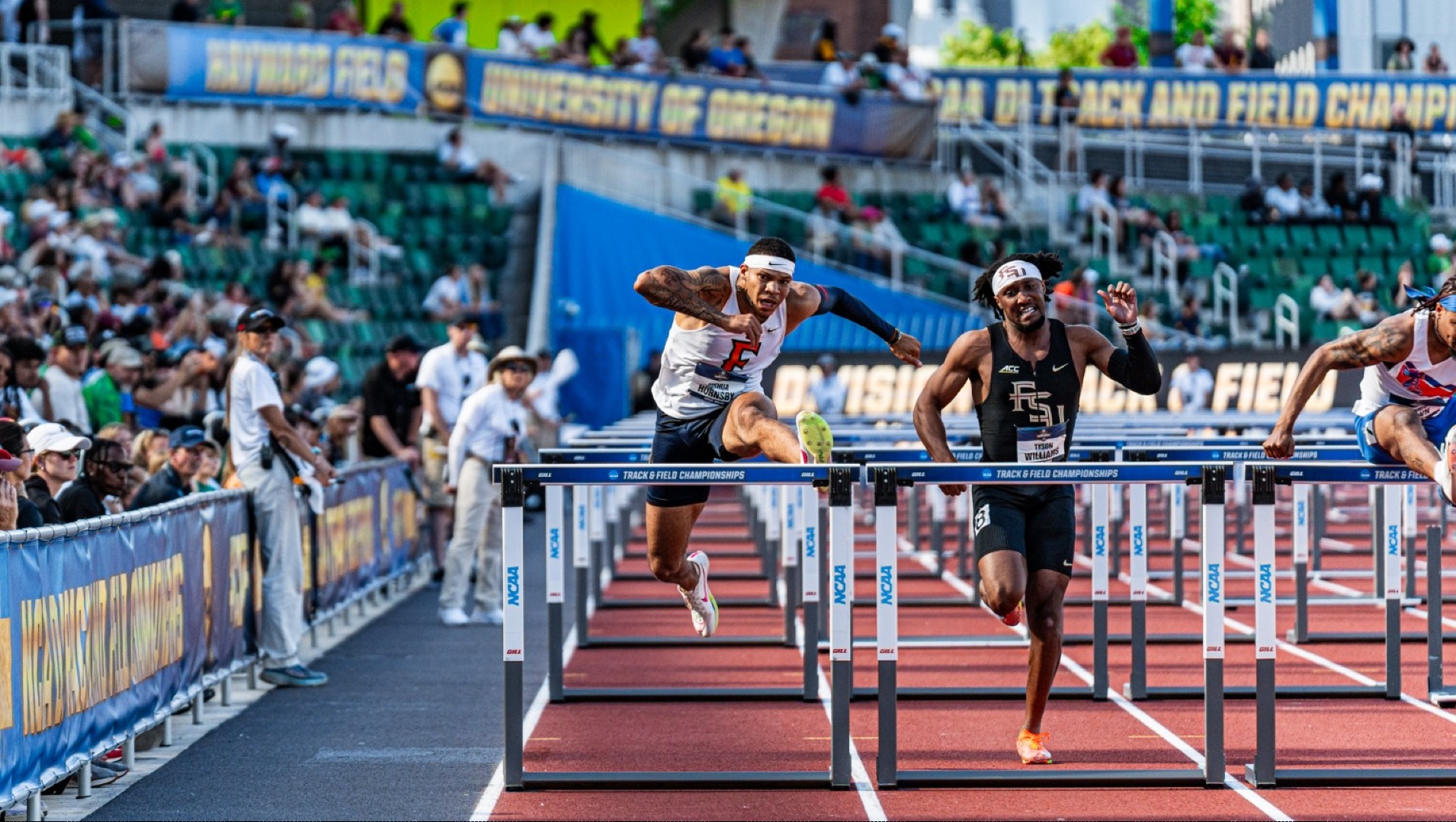 Joshua Hornsby NCAA National Championships SemiFinal 110m Hurdles