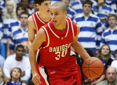 steph curry college jersey