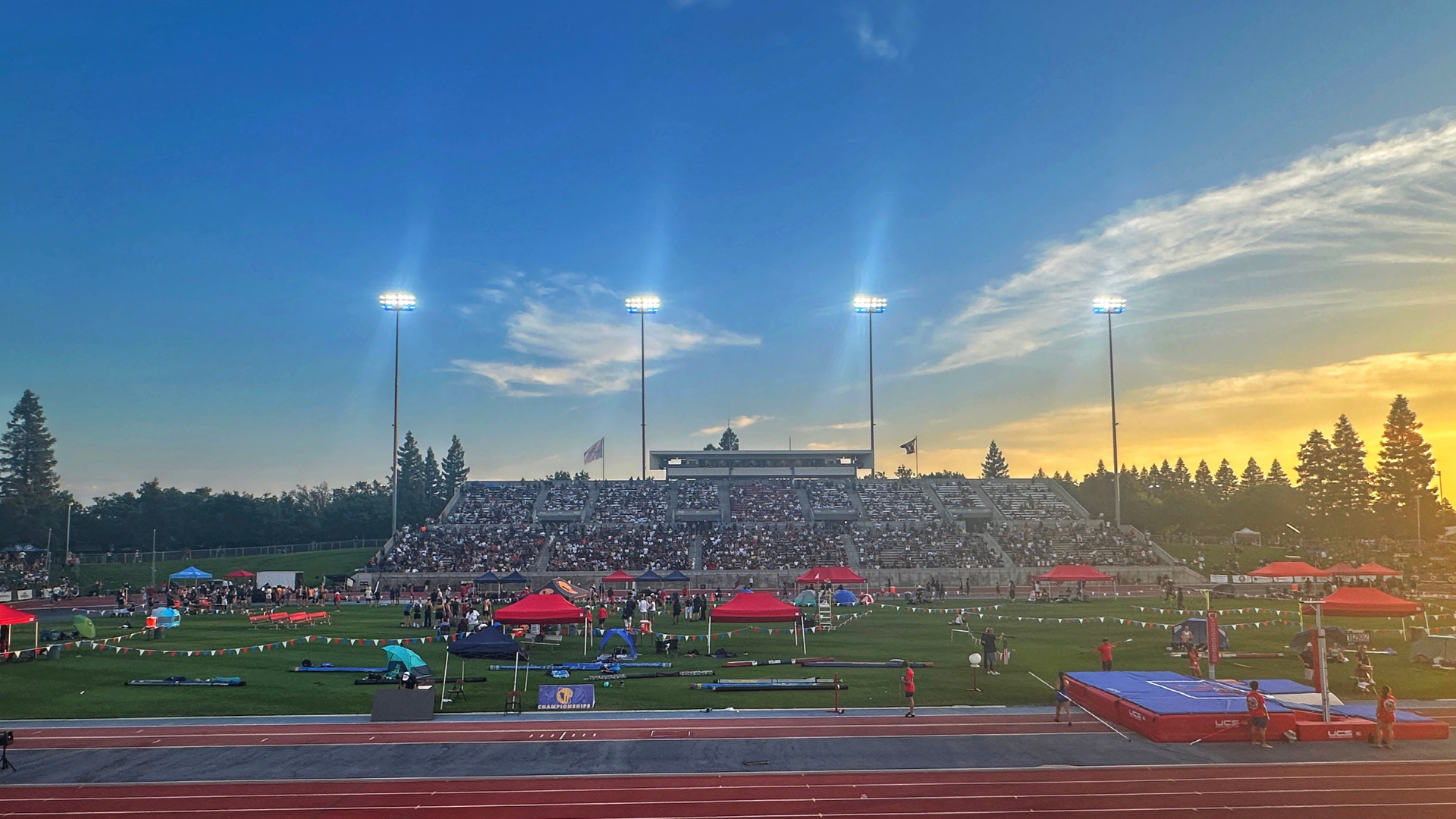 CIF Track Saturday evening