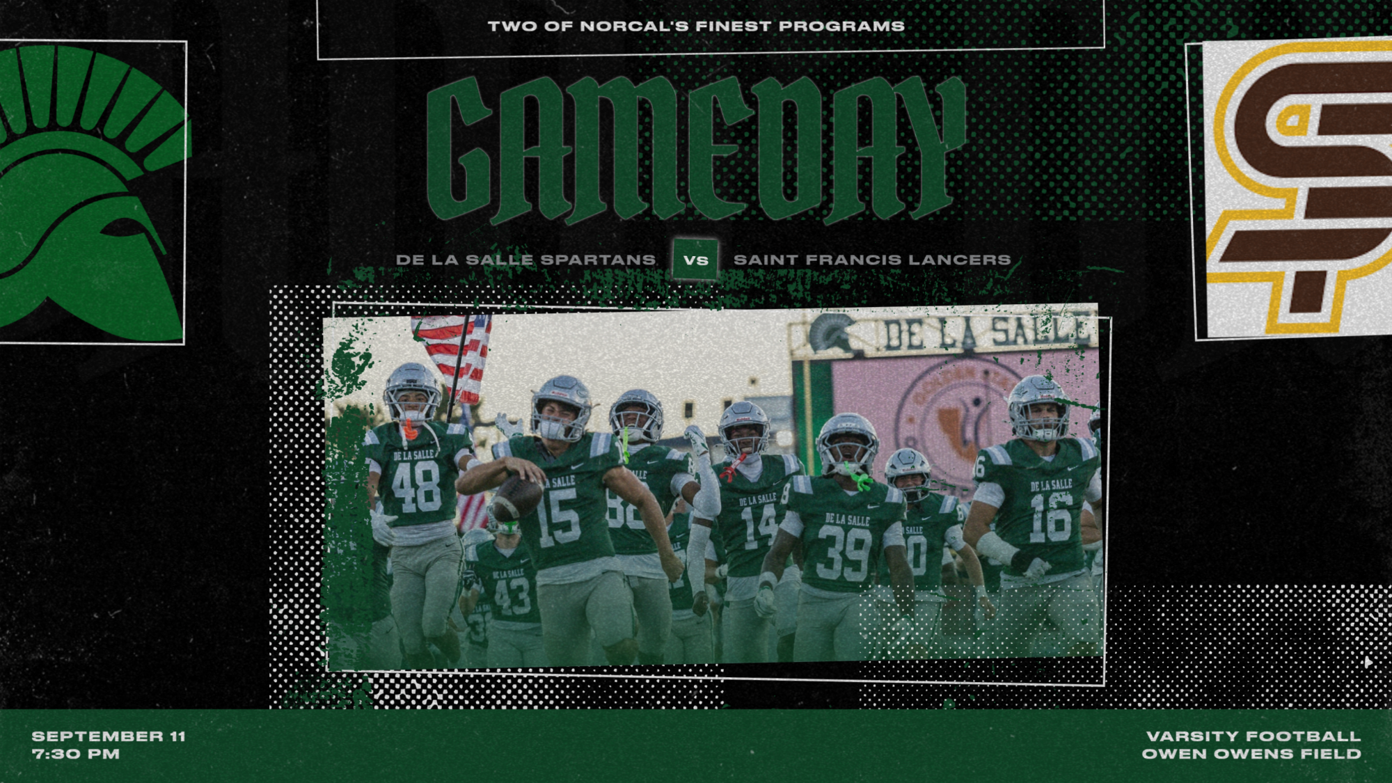 Saint Francis gameday info