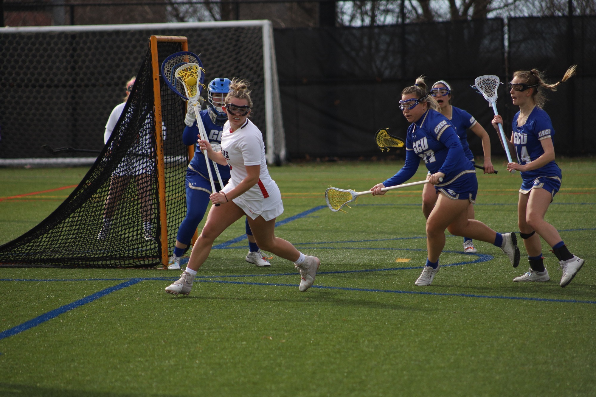 Handley's SixGoal Second Half Helps Power Saints Past Post D