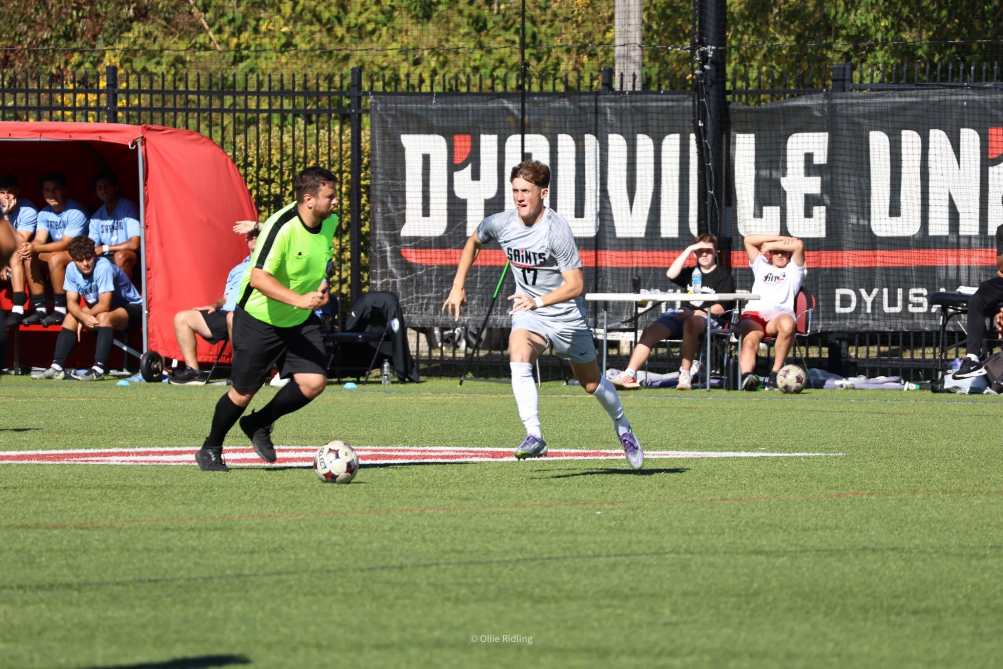 Danch dribbling through defenders