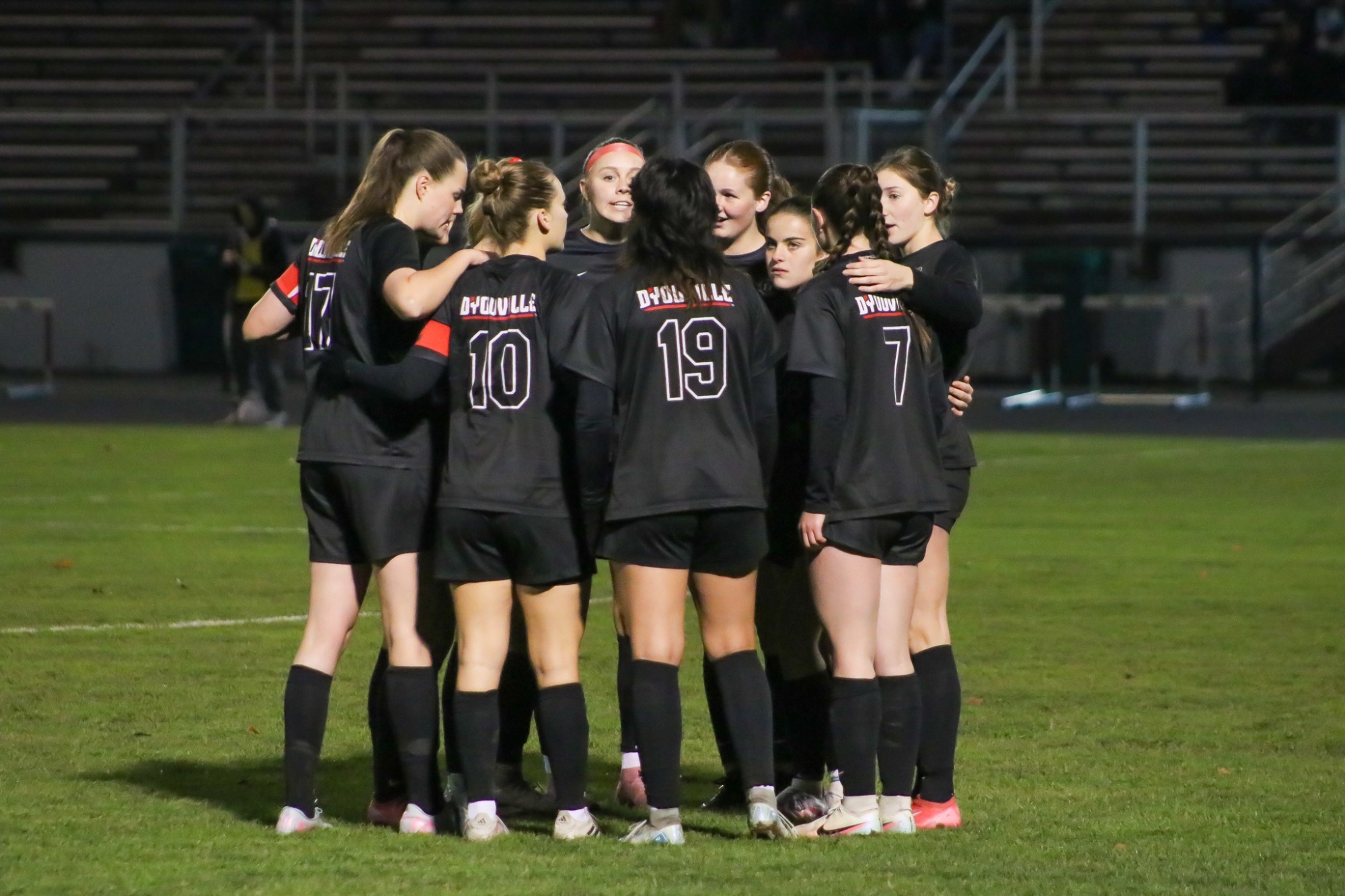 WSOC Team Huddle