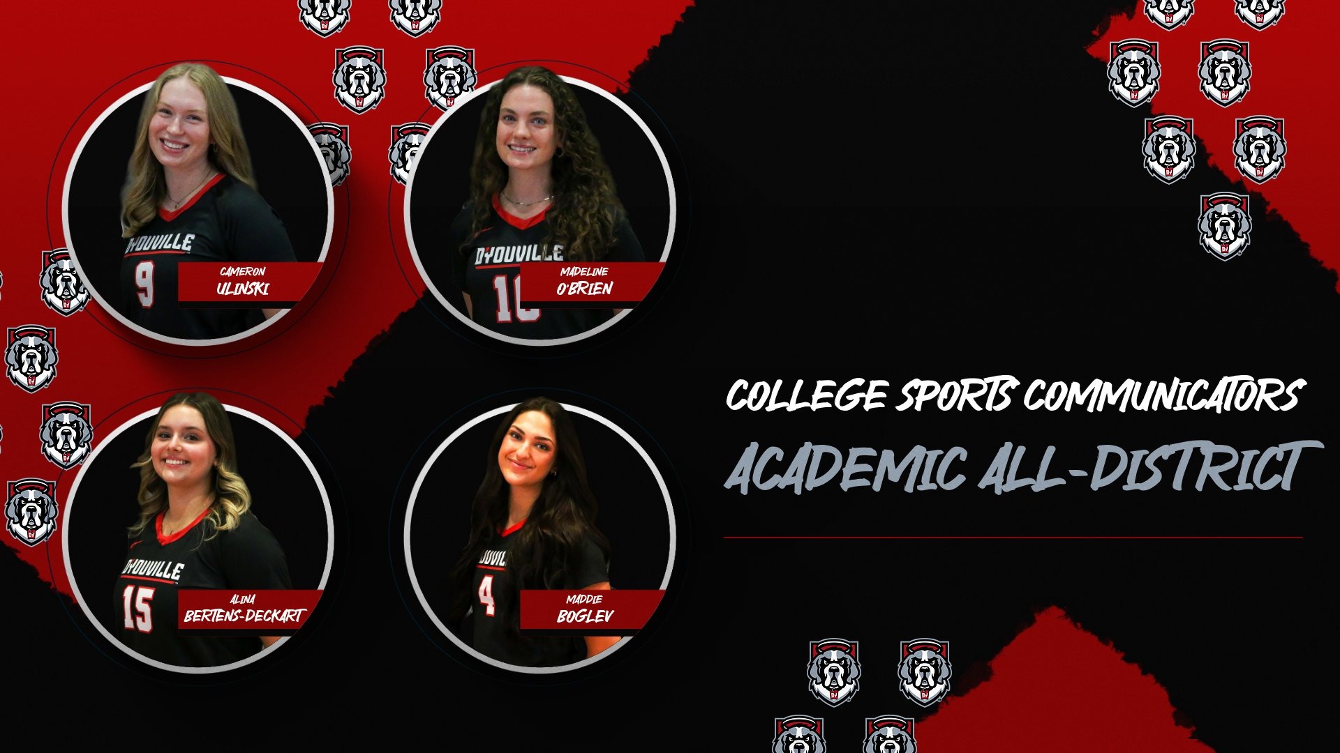 WVB CSC Academic All-District 2025