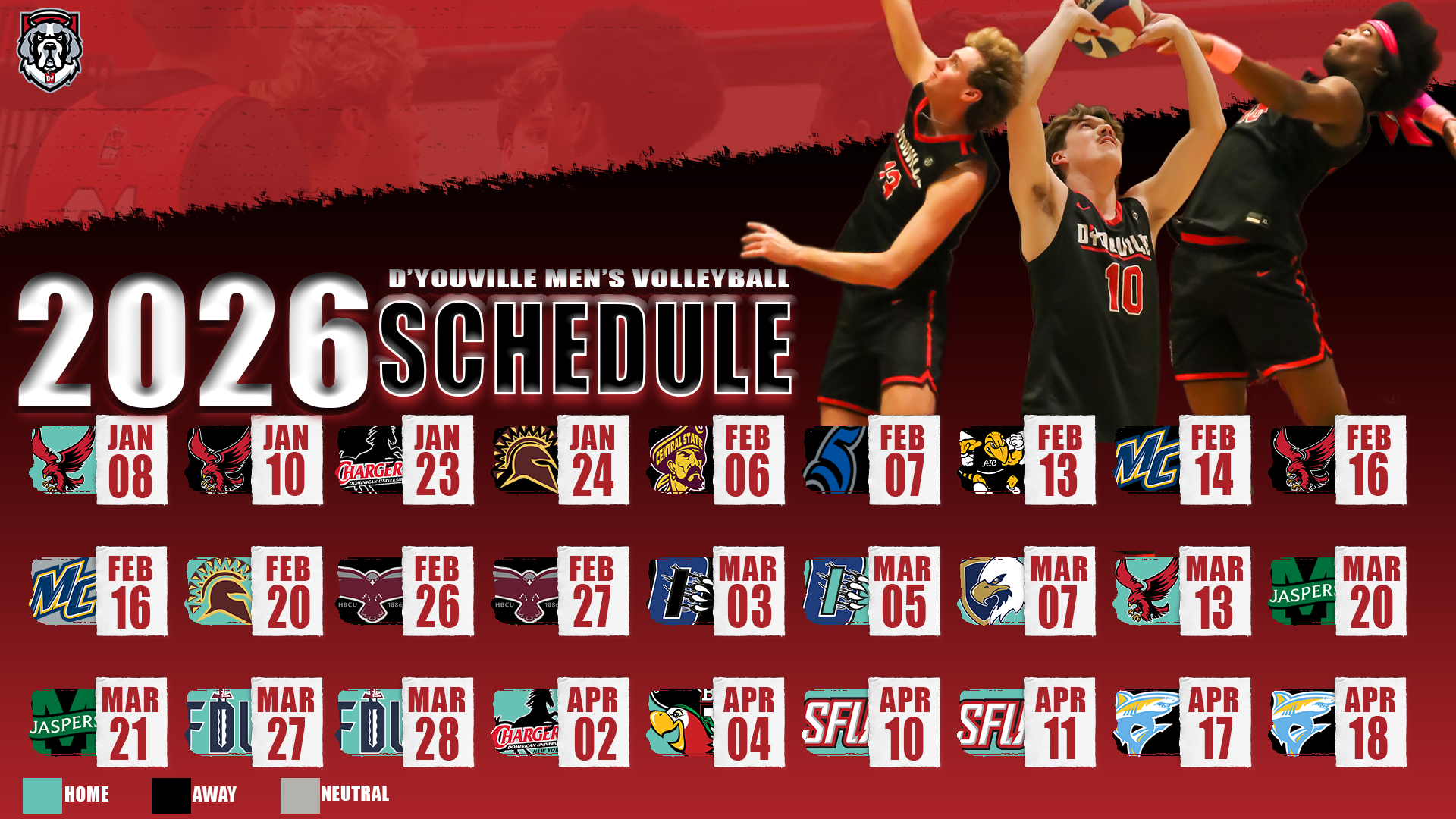 2026 MVB Schedule Release