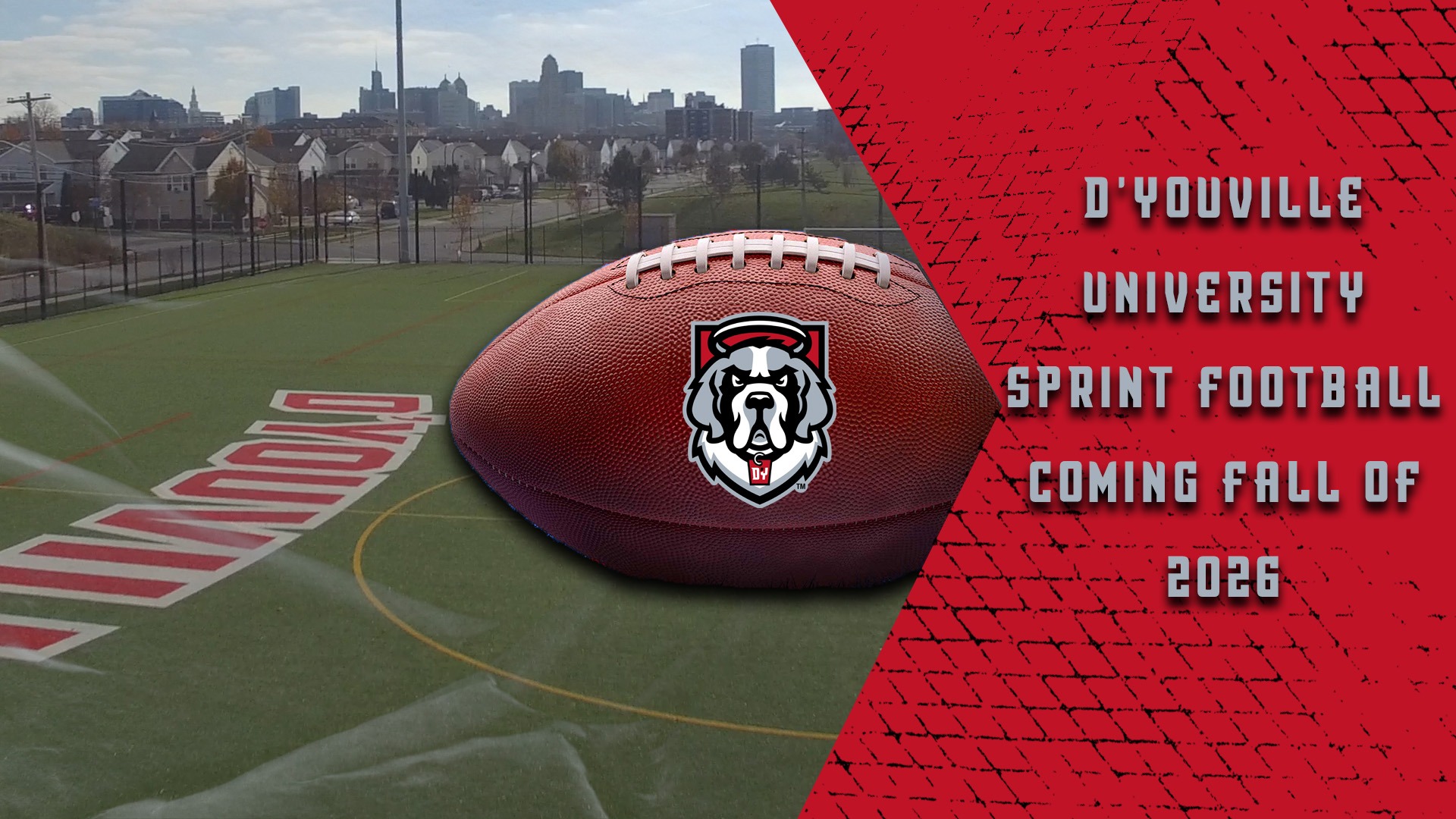 Sprint football graphic