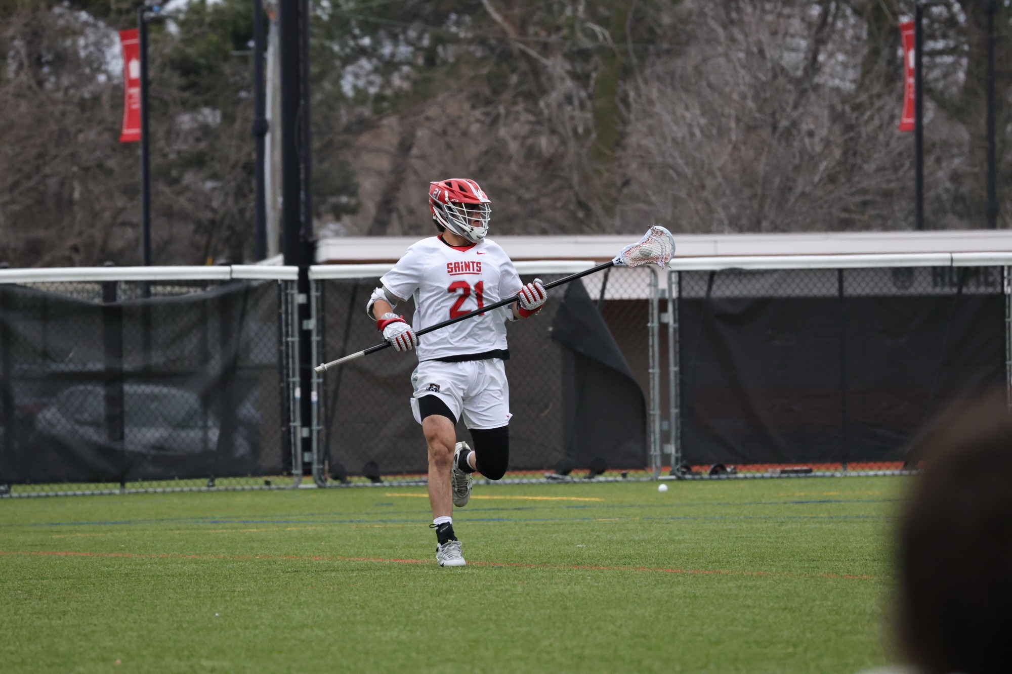 Schwartz bringing the ball up