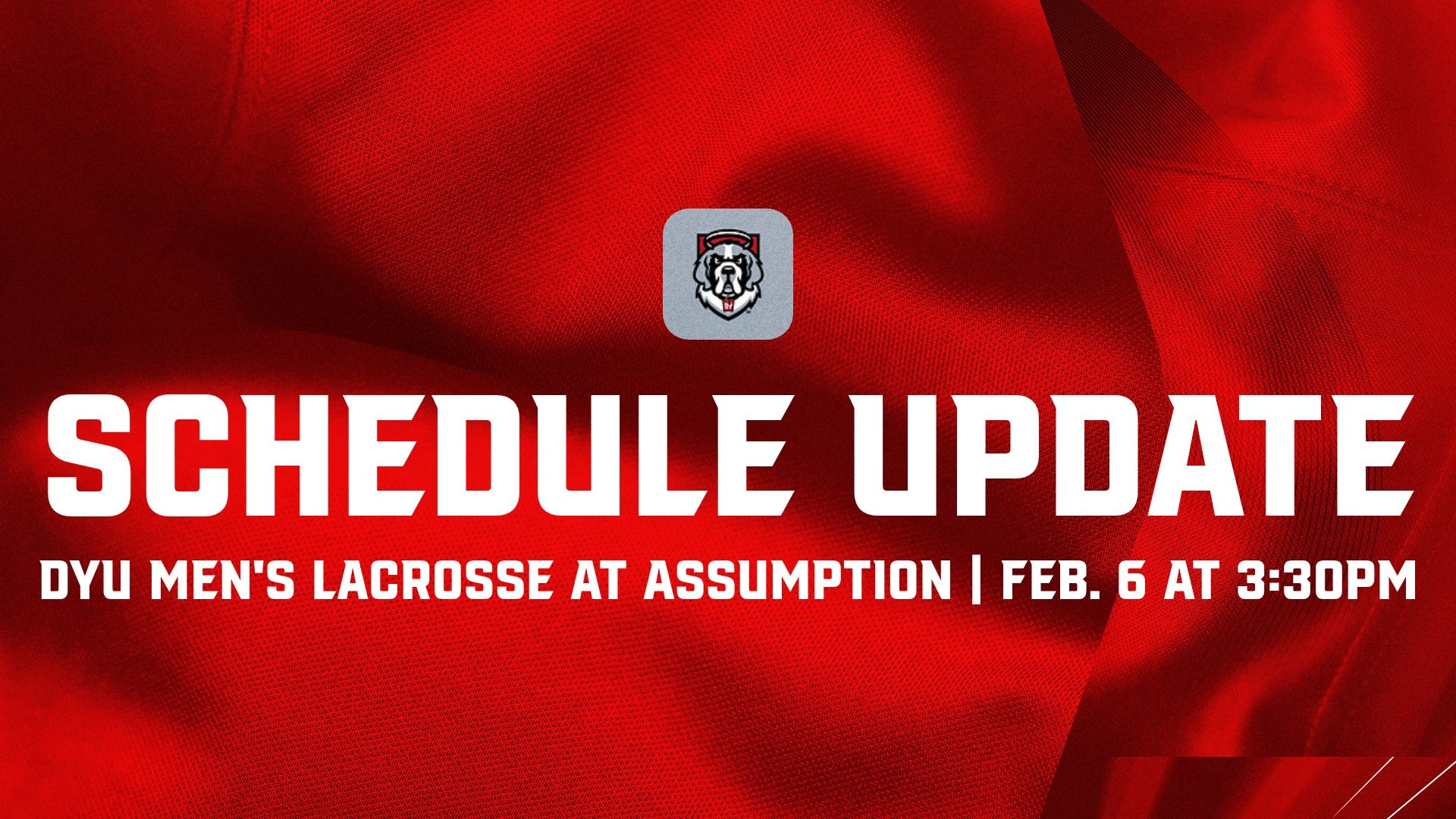 MLAX Schedule Update