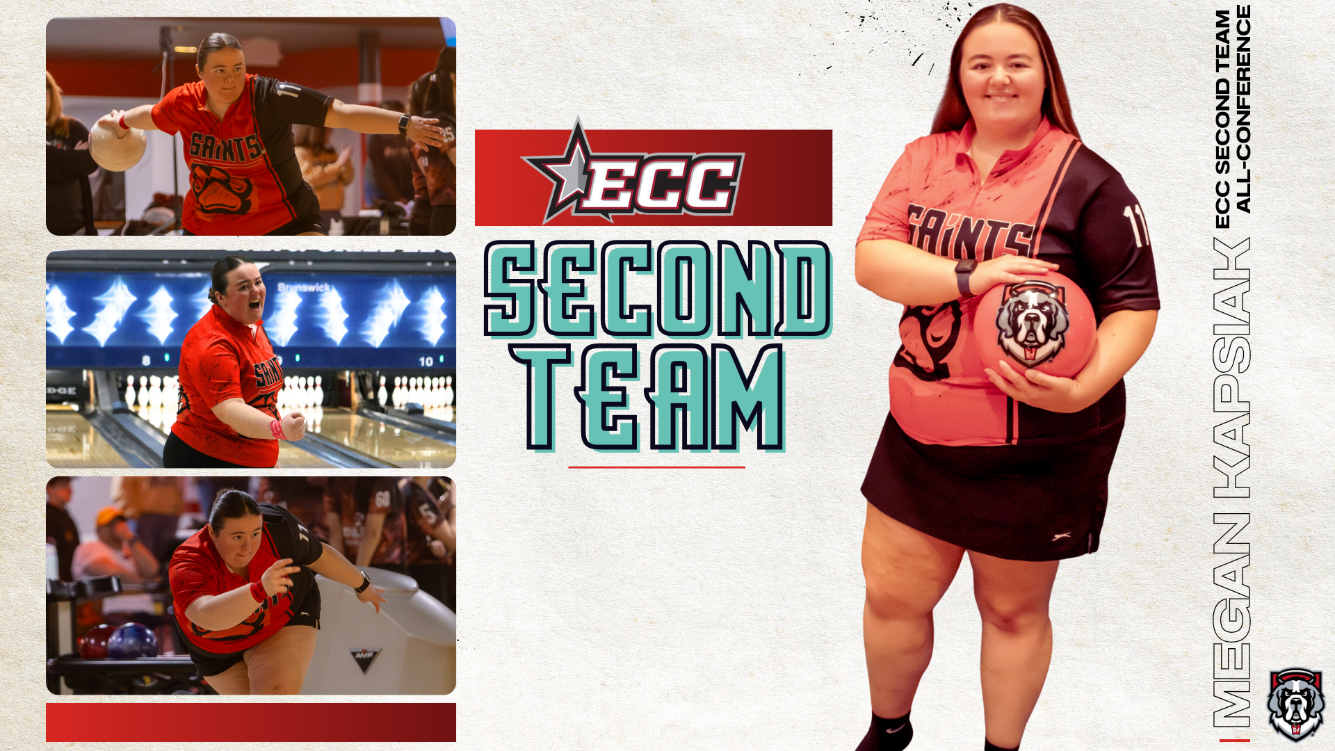 Kapsiak ECC Second Team All-Conference