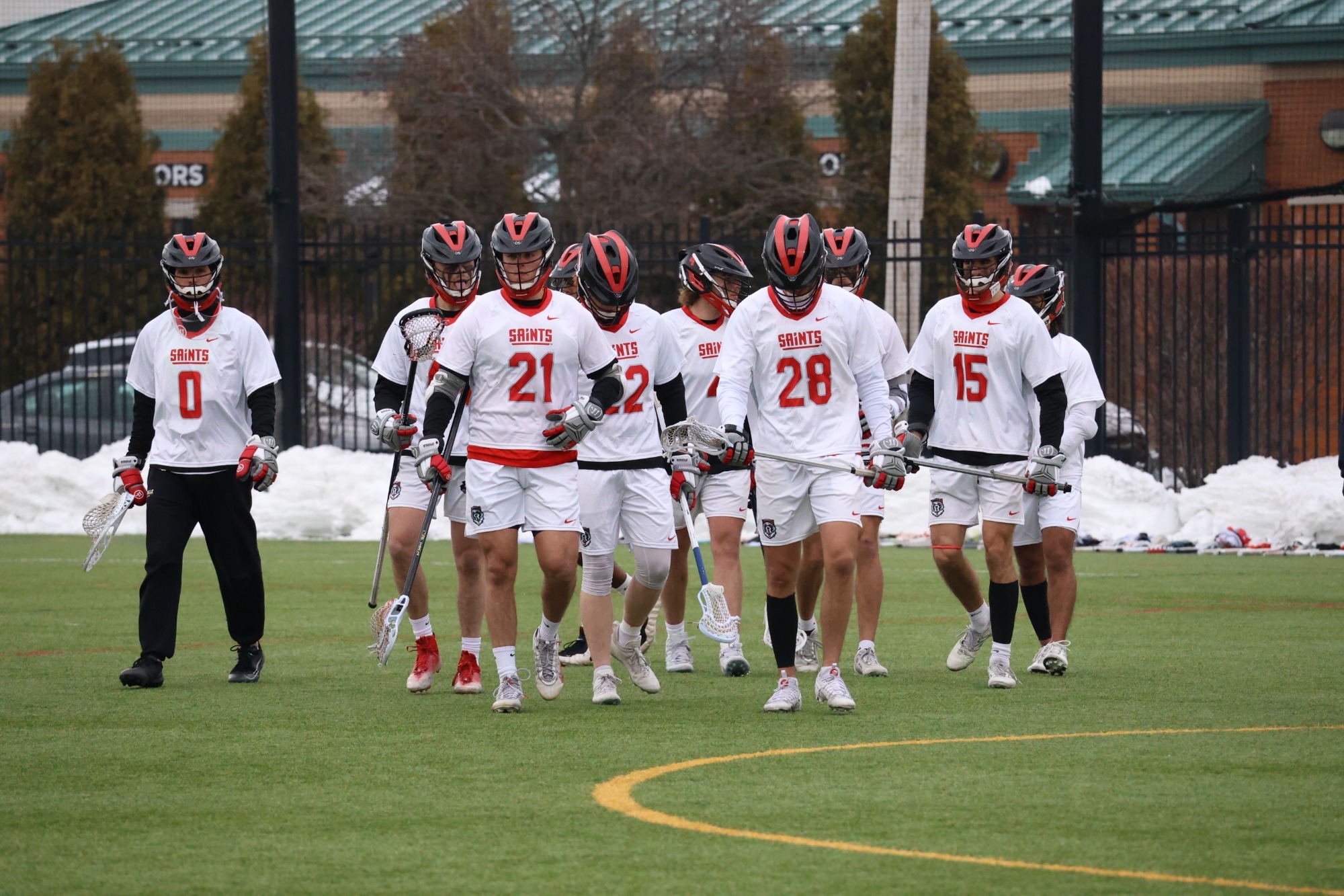 Team taking the field