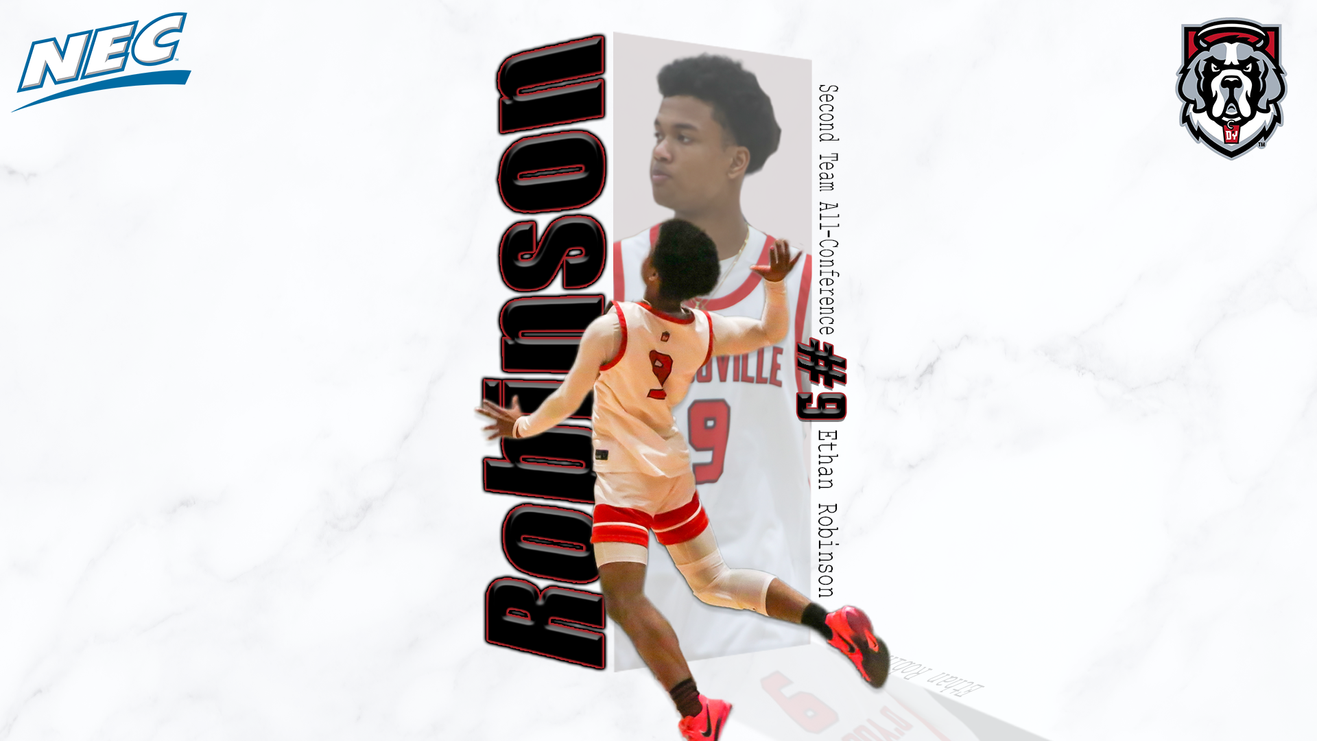 Ethan Robinson Second Team All-Conference