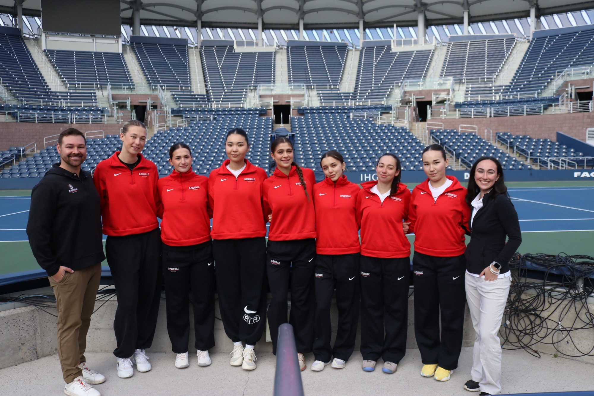 Team photo at conference