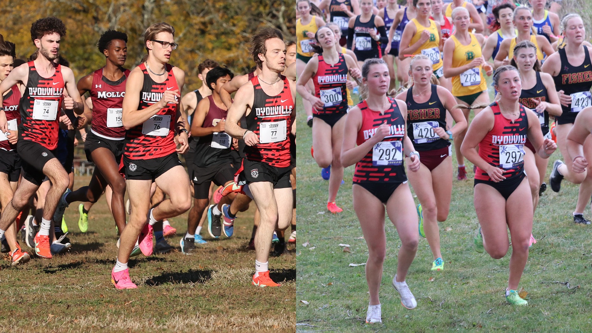 M&W XC Teams running