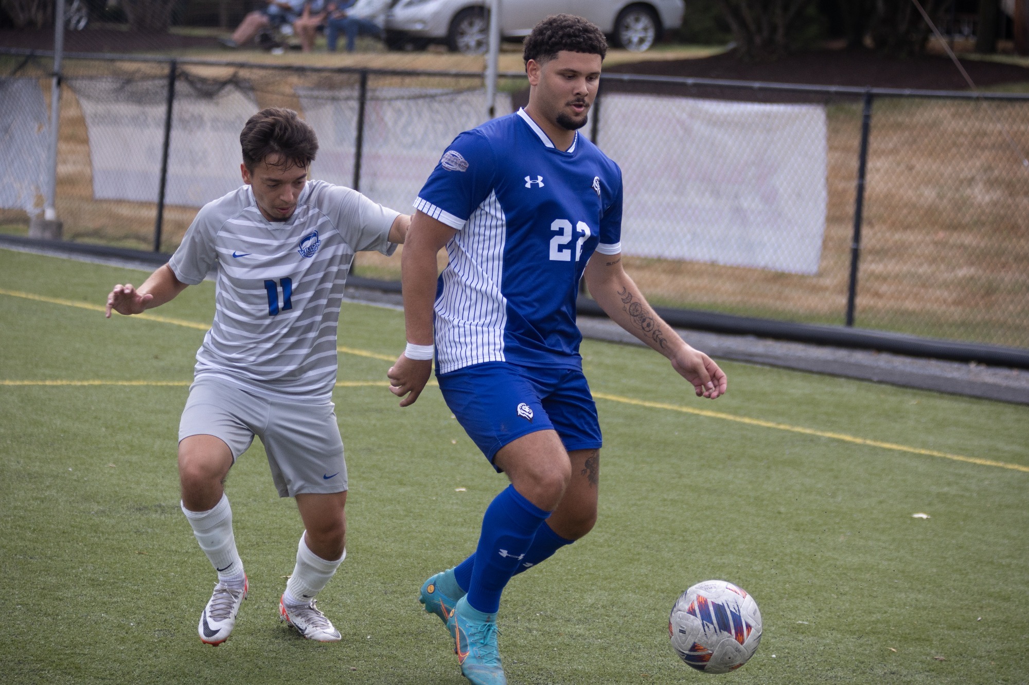Men’s Soccer Opens ODAC Play with 21 Road Win Over Roanoke Eastern