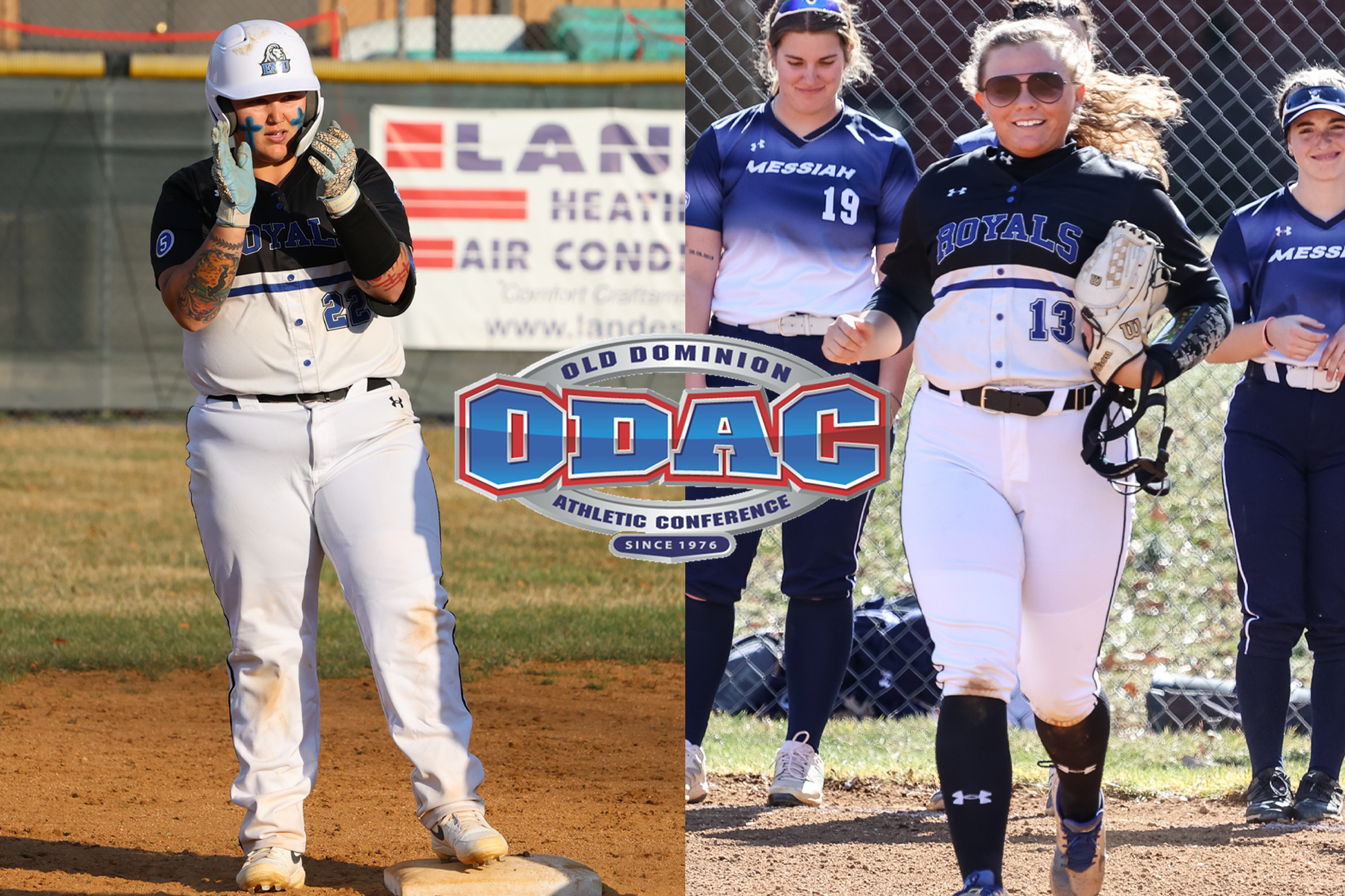 Meaghan Dean/Grace Fravel All-ODAC Graphic 2025