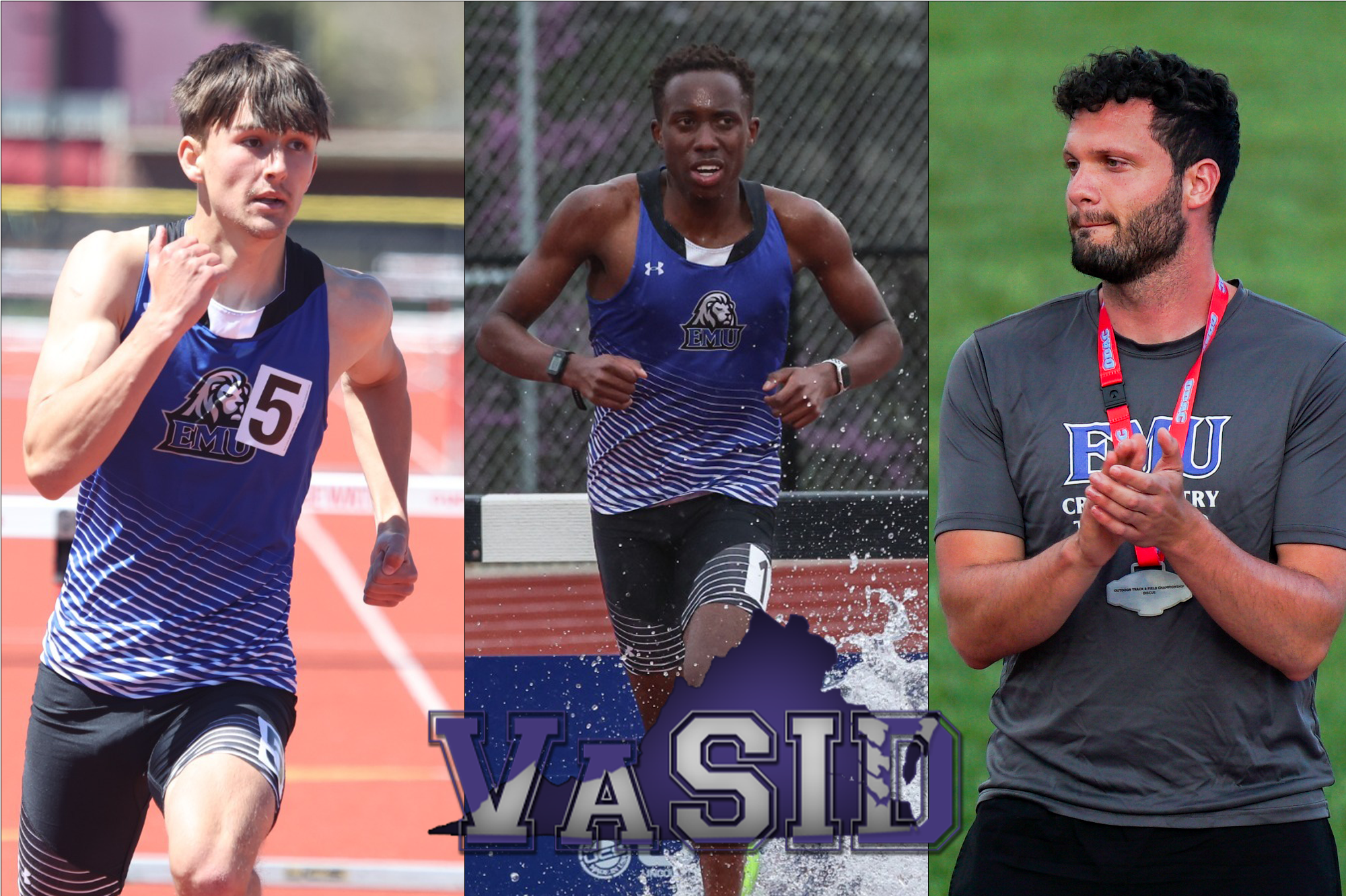 Nick Arnold, Bellamy Immanuel, Grant Leichty VaSID All-State