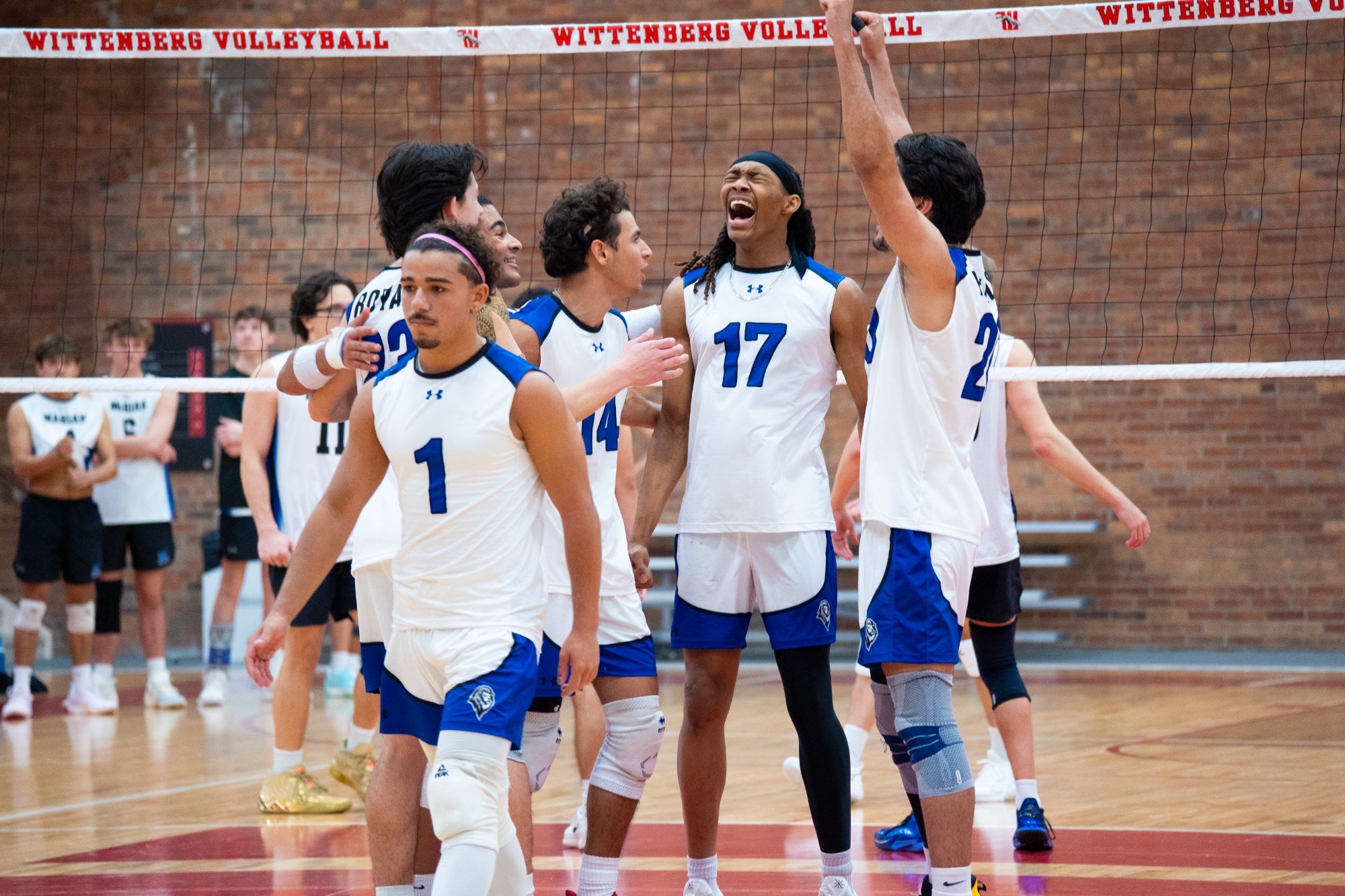 MVB Team Celebrating vs Marian - 2026